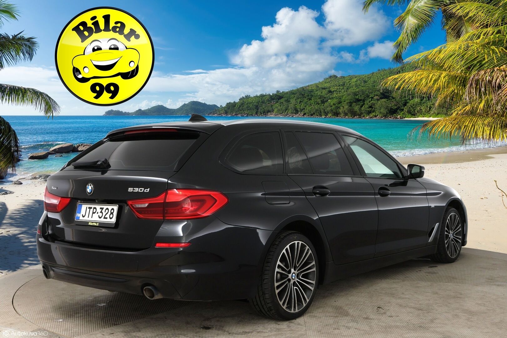 BMW 530 2018 d xDrive G31 A Sport Line / BLIS / Navi / Panorama / Koukku / Nahat / P-kamera / Prof. Navi / Sähköluukku - Rattivaihteet / Tunnelmavalaistus / LED-ajovalot