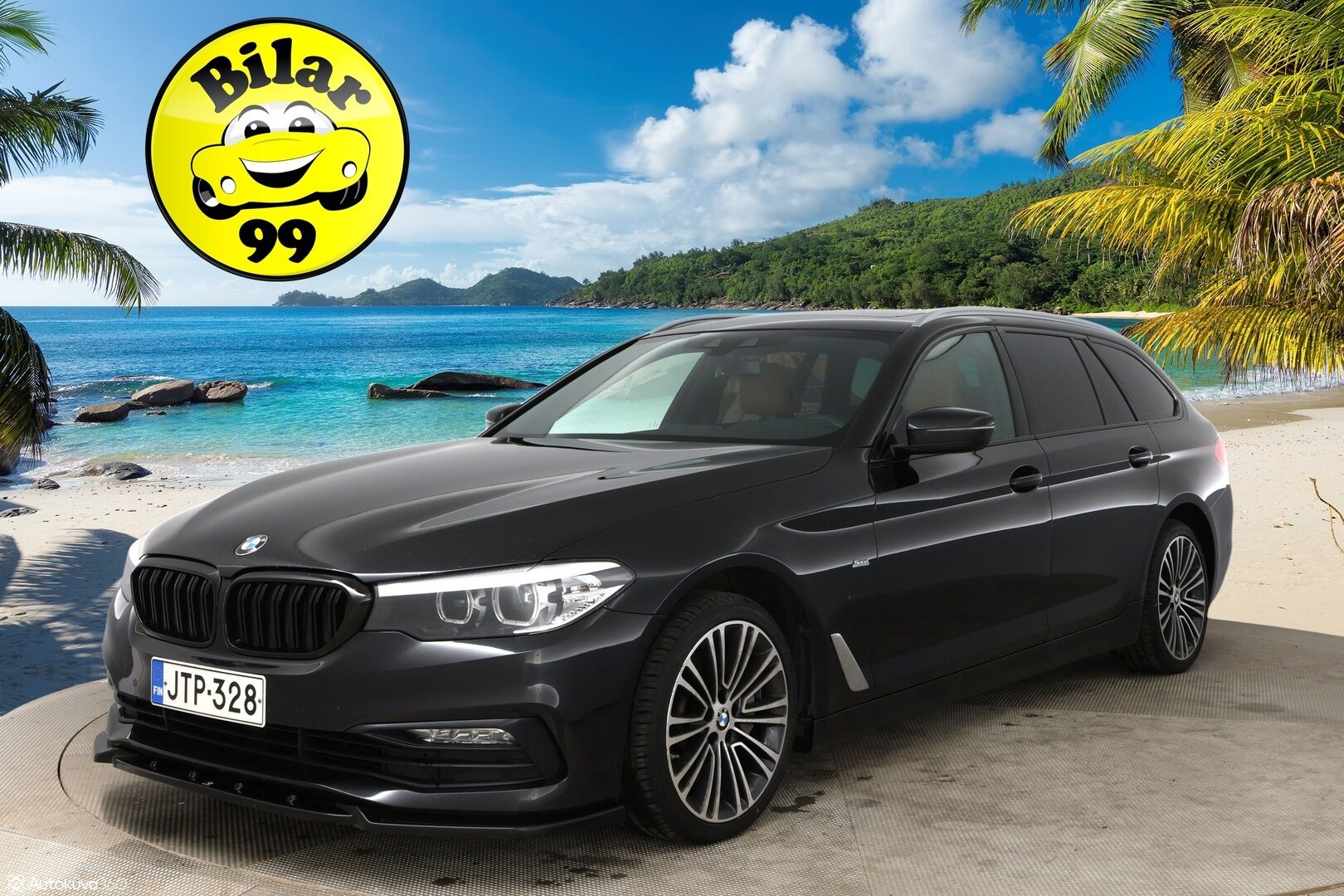 BMW 530 2018 d xDrive G31 A Sport Line / BLIS / Navi / Panorama / Koukku / Nahat / P-kamera / Prof. Navi / Sähköluukku - Rattivaihteet / Tunnelmavalaistus / LED-ajovalot