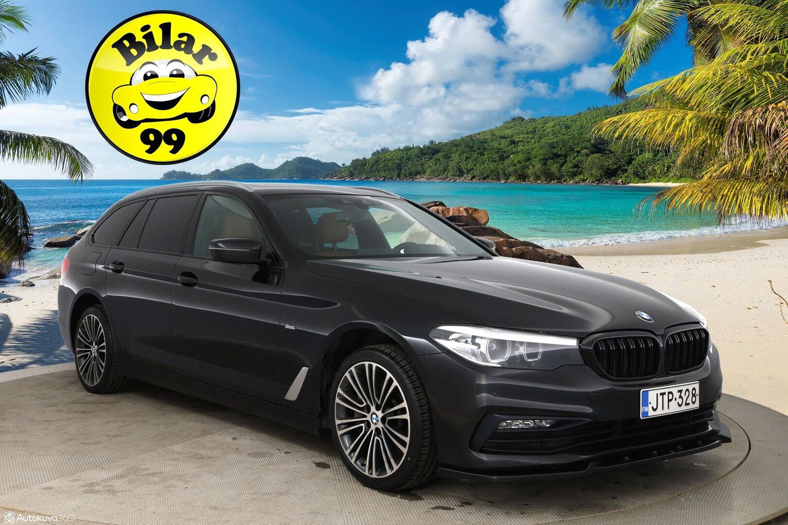 BMW 530 2018 d xDrive G31 A Sport Line / BLIS / Navi / Panorama / Koukku / Nahat / P-kamera / Prof. Navi / Sähköluukku - Rattivaihteet / Tunnelmavalaistus / LED-ajovalot