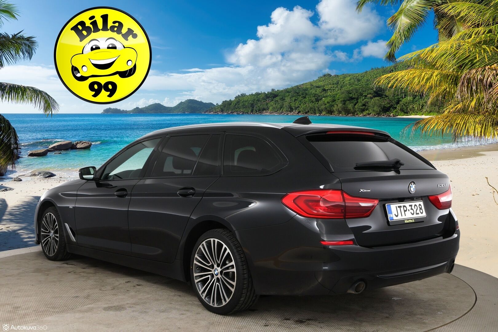 BMW 530 2018 d xDrive G31 A Sport Line / BLIS / Navi / Panorama / Koukku / Nahat / P-kamera / Prof. Navi / Sähköluukku - Rattivaihteet / Tunnelmavalaistus / LED-ajovalot