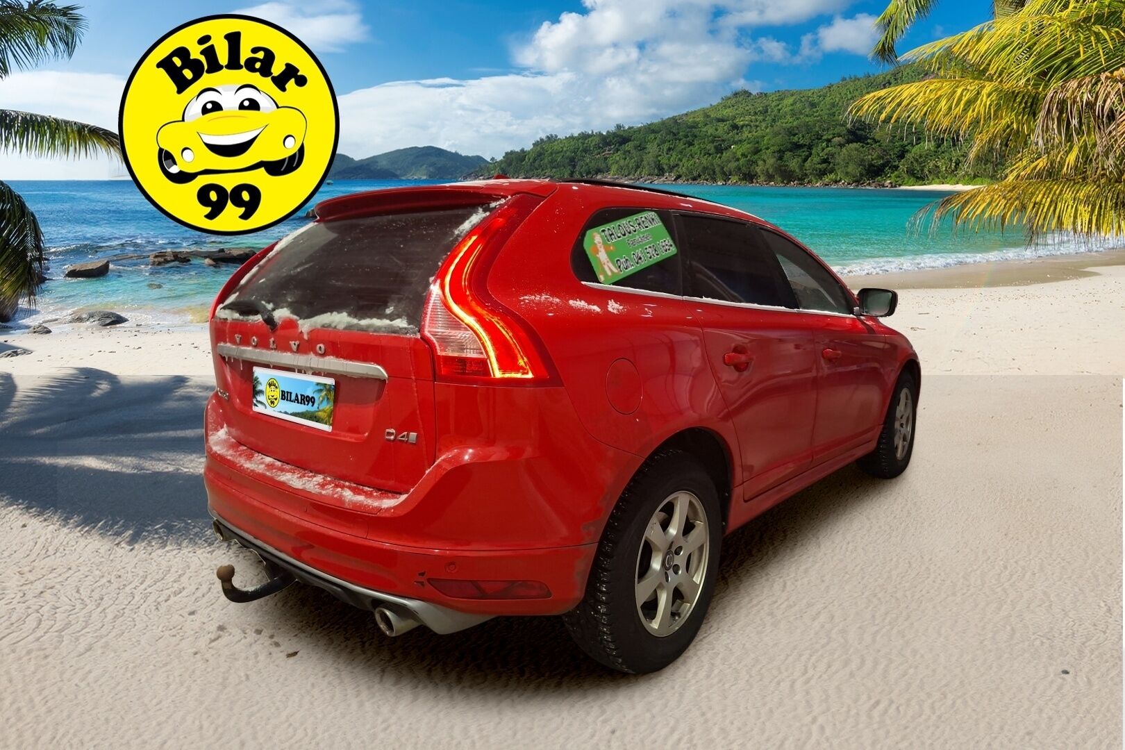 Volvo XC60 2017 D4 AWD Business Classic R-Design aut *ACC / VOC / Puolinat / BLIS / Koukku / Lämpöratti* - Merkkihuollettu / Upea väri! / Kahdet renkaat OEM vantein! 