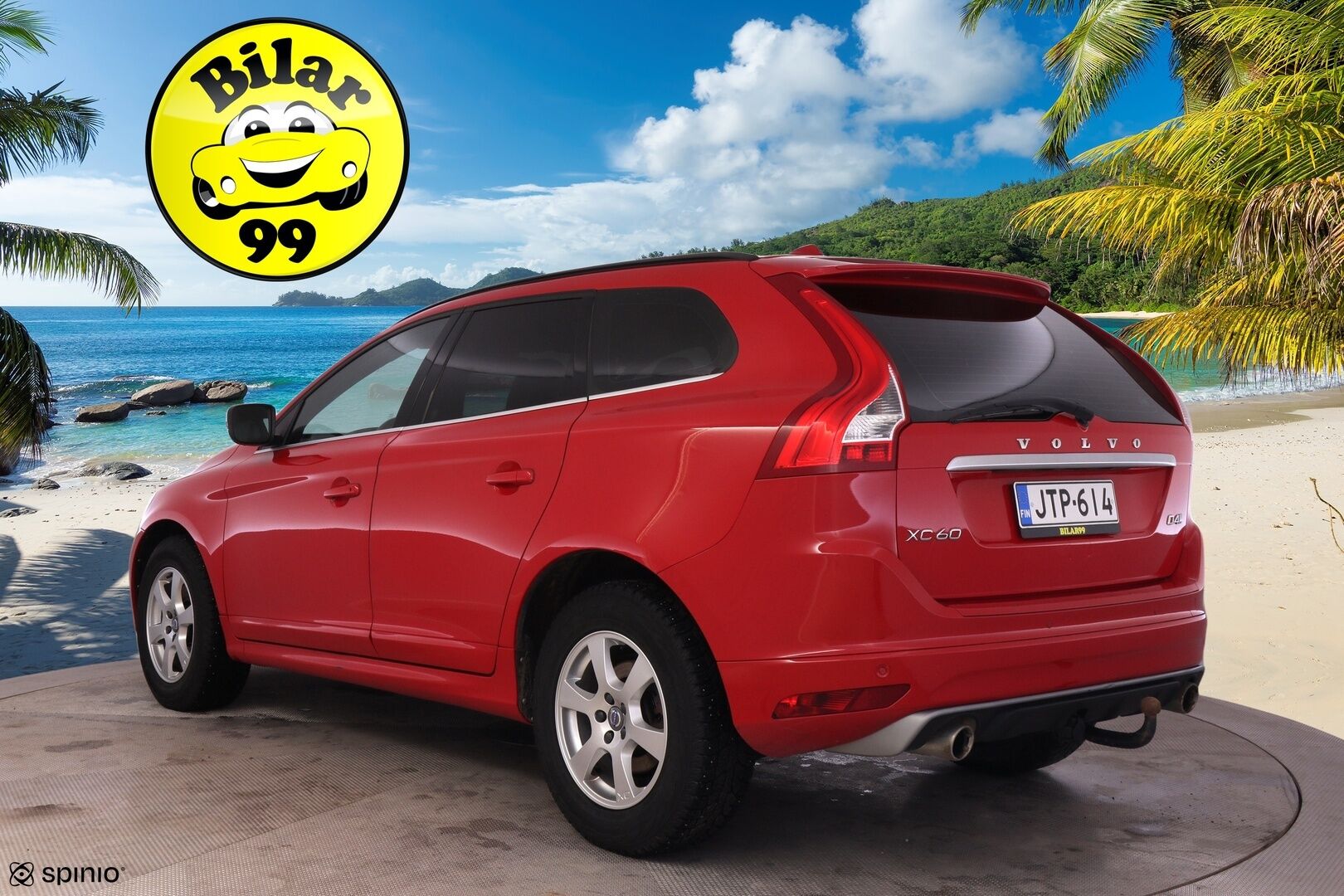 Volvo XC60 2017 D4 AWD Business Classic R-Design aut *ACC / VOC / Puolinat / BLIS / Koukku / Lämpöratti* - Merkkihuollettu / Upea väri! / Kahdet renkaat OEM vantein! 