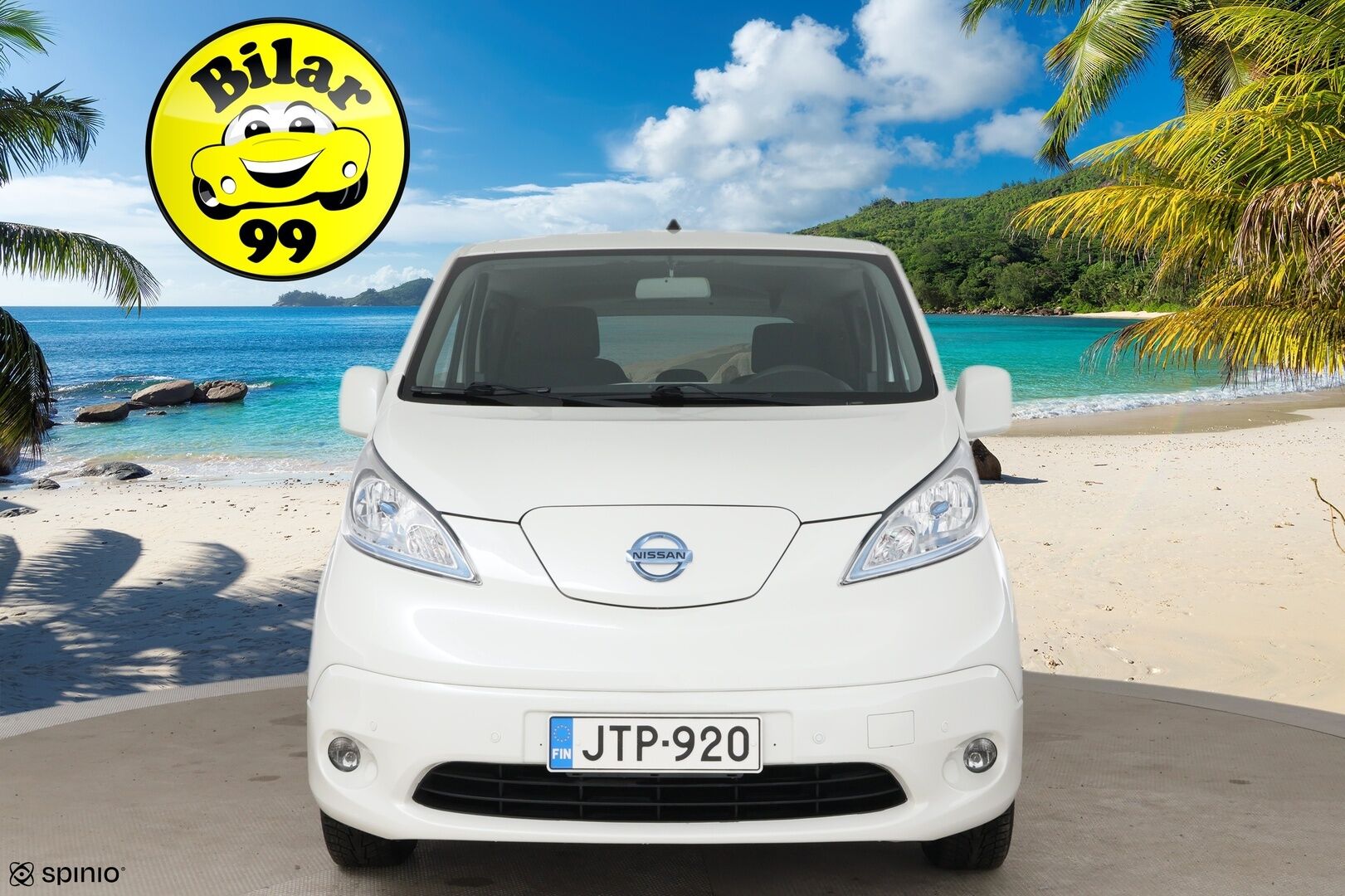 Nissan e-NV200 2018 Evalia 7-Paikkainen A/T 2.ZERO 40 kWh DSD Tailgate FI * Vakkari / P.kamera / Navi / Keyless / Koukku * - Juuri huollettu / Akku kuntotarkastettu! - HULLUT AVAJAISHULINAT KORKOTARJOUS 3,29 %