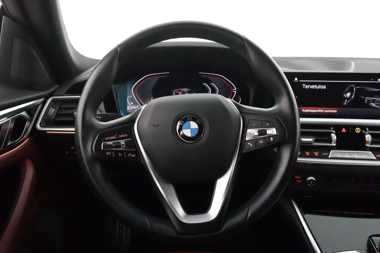BMW 420 2022 G26 Gran Coupé 420d A xDrive **Punaiset nahat / Webasto / Hifi / P.kamera / Muistipenkki / Apple&Android** - 3,99 % KORKOTARJOUS TÄHÄN AUTOON - 1-om Suomi-auto / Kahdet renkaat