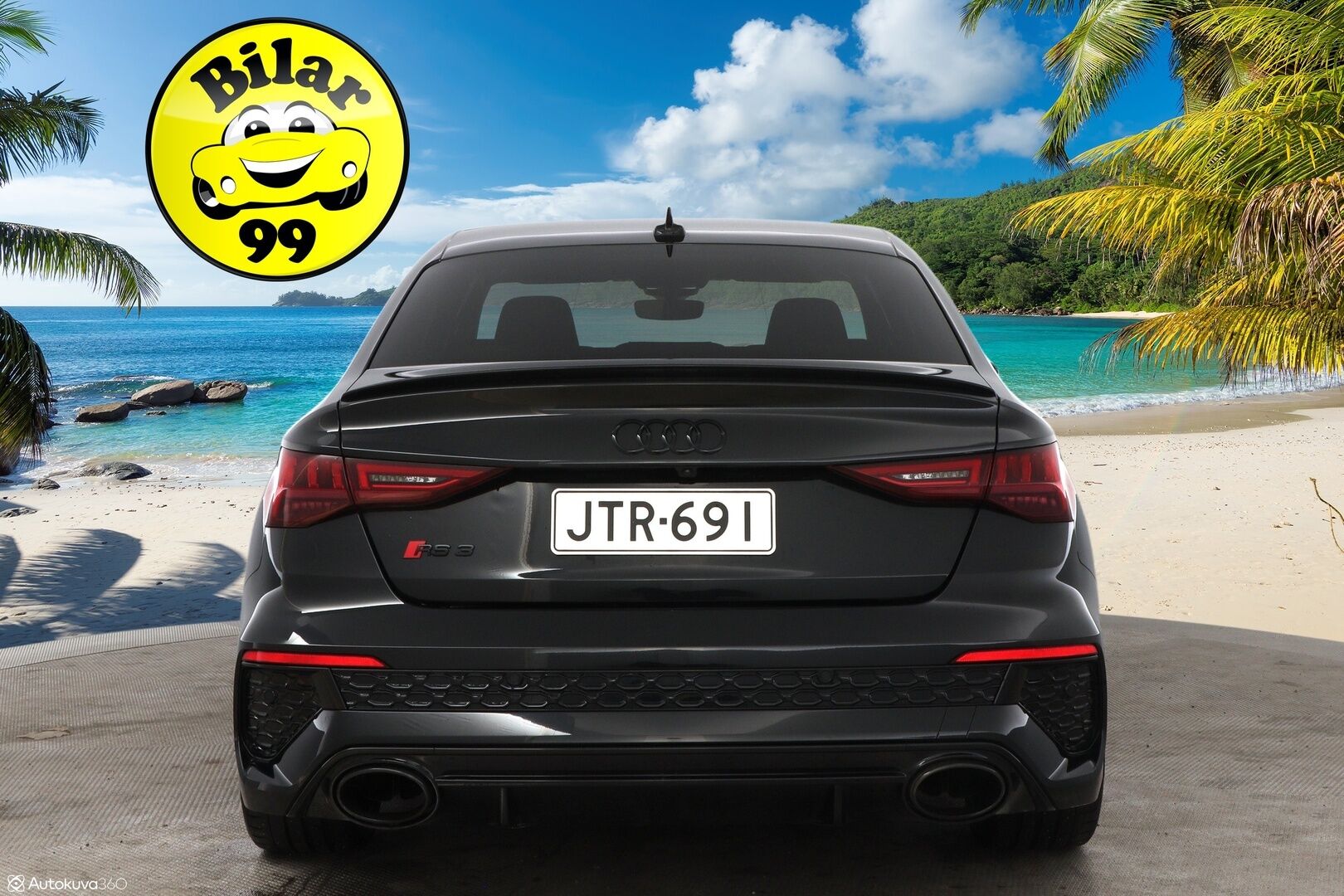 Audi RS 3 2022 Sedan TFSI quattro - 2,99 % KORKOTARJOUS TÄHÄN AUTOON - 31.5. ASTI! - Tehdastakuu / Bang & Olufsen / Adapt.Vakkari / Kattoluukku / Peruutuskamera / HUD / Matrix LED / Supervarusteet!