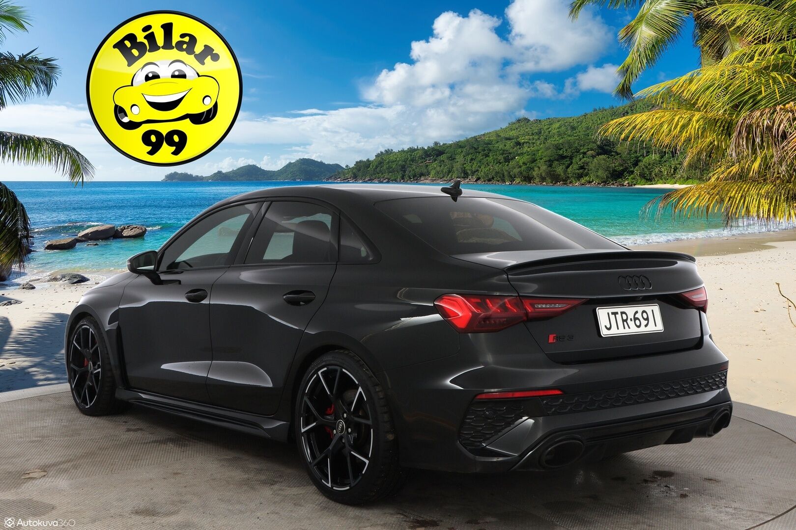 Audi RS 3 2022 Sedan TFSI quattro - 2,99 % KORKOTARJOUS TÄHÄN AUTOON - 31.5. ASTI! - Tehdastakuu / Bang & Olufsen / Adapt.Vakkari / Kattoluukku / Peruutuskamera / HUD / Matrix LED / Supervarusteet!
