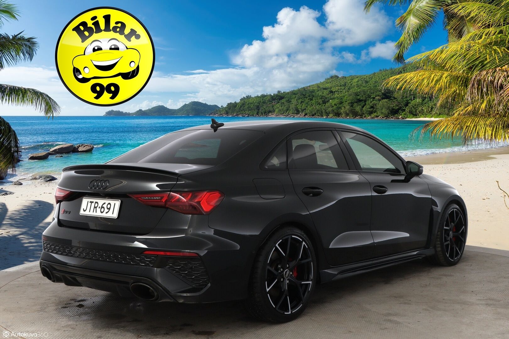 Audi RS 3 2022 Sedan TFSI quattro - 2,99 % KORKOTARJOUS TÄHÄN AUTOON - 31.5. ASTI! - Tehdastakuu / Bang & Olufsen / Adapt.Vakkari / Kattoluukku / Peruutuskamera / HUD / Matrix LED / Supervarusteet!