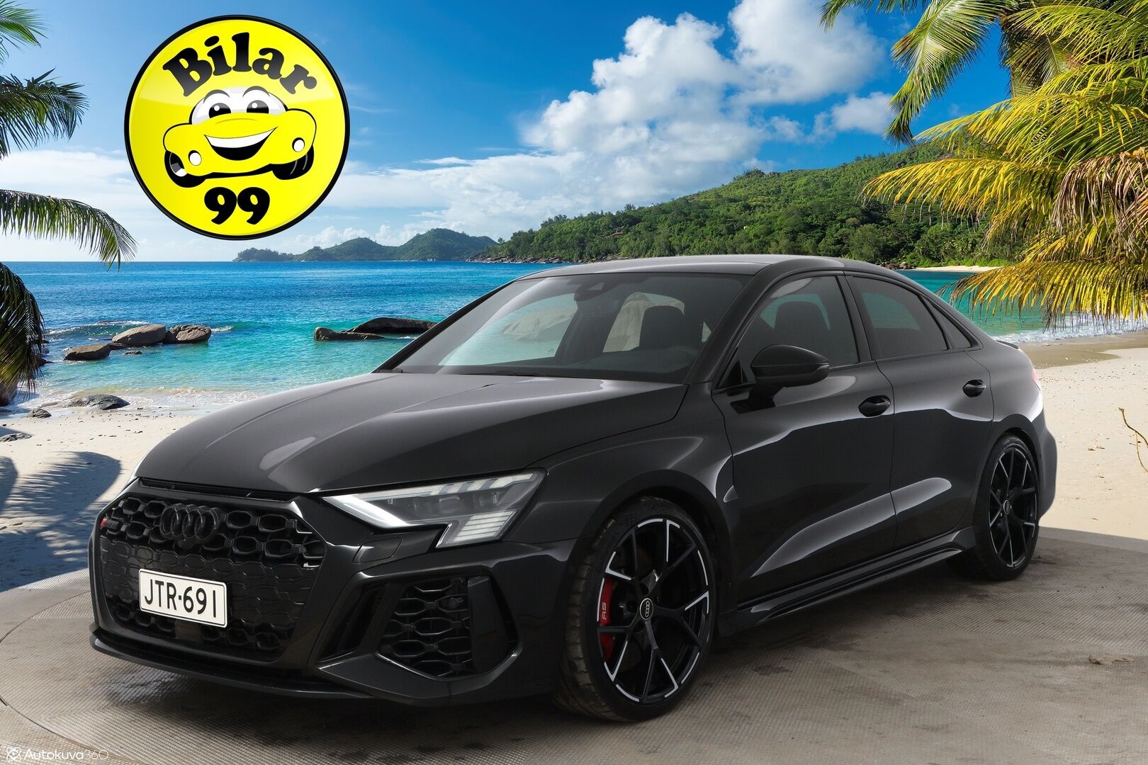 Audi RS 3 2022 Sedan TFSI quattro - 2,99 % KORKOTARJOUS TÄHÄN AUTOON - 31.5. ASTI! - Tehdastakuu / Bang & Olufsen / Adapt.Vakkari / Kattoluukku / Peruutuskamera / HUD / Matrix LED / Supervarusteet!