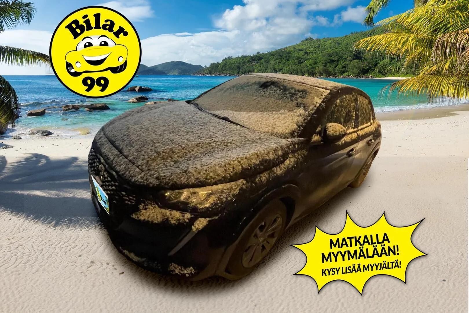 Peugeot e-208 2021 Allure 50 kWh 136 * 350-kamera / Puolnahkapenkit / Vakkari * - * Pieni akkuinen sähköauto / Taloudellinen, mukavat varusteet* - HULLU BLACKWEEK KORKOTARJOUS 2,49%