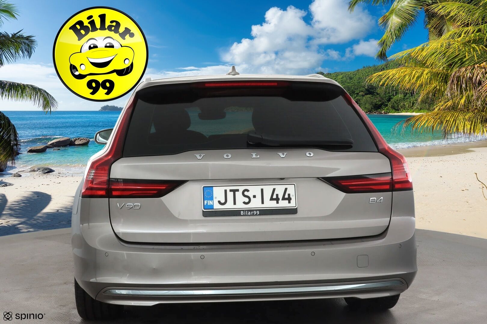 Volvo V90 2022 B4 MHEV Business Inscription aut * Webasto / ACC / Full-LED / P.Kamera / Vaaleat Sportnahat Muistilla / Navi / Keyless * - 1-om Suomi-auto / Kahdet renkaat aluvanteilla / Merkkihuollot - HULLUT AVAJAISHULINAT KORKOTARJOUS 3,29 %