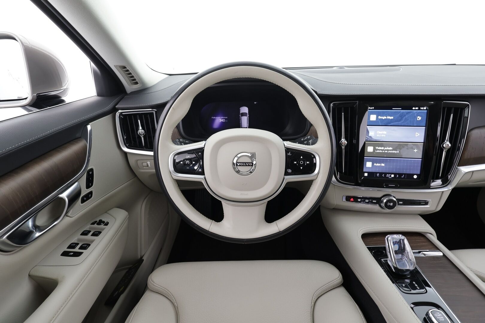 Volvo V90 2022 B4 D-MHEV Business Inscription aut * Webasto / ACC / Full-LED / P.Kamera / Sportnahat Muistilla / Navi / Keyless * - 1-om Suomi-auto / Kahdet renkaat aluvanteilla / Merkkihuollot