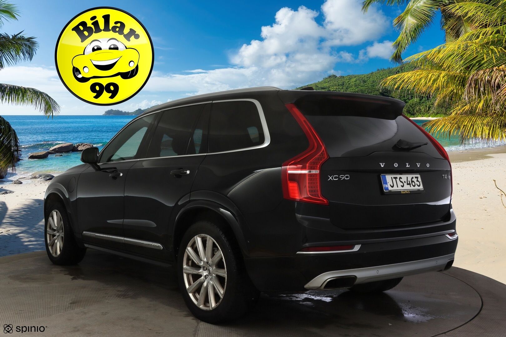 Volvo XC90 2016 XC90 T8 Twin Engine * Panorama / HUD / 360° / Ilmastoidut sporttipenkit / Webasto / 7-p * - Juuri huolettu / Huikeat varusteet 