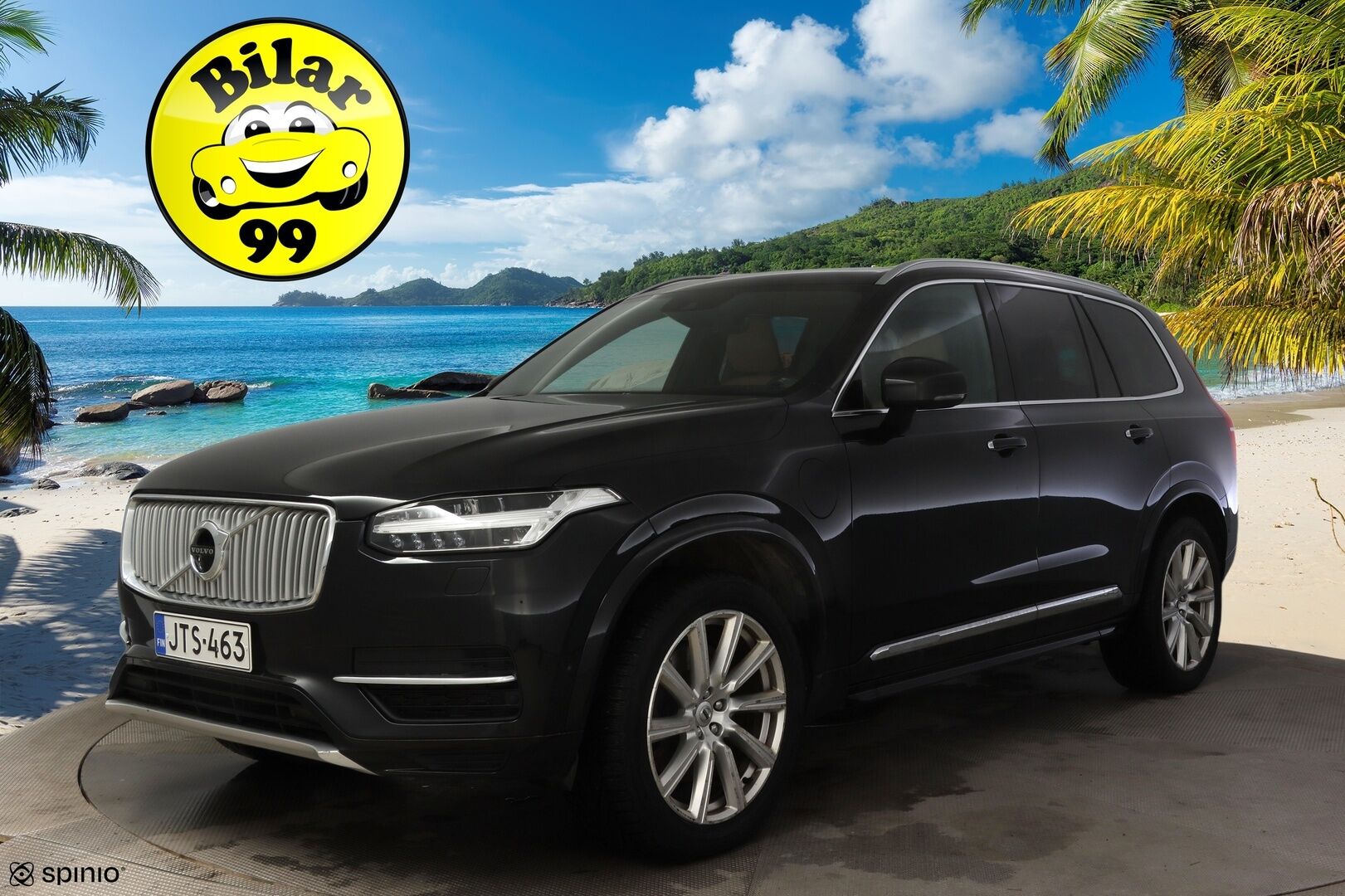 Volvo XC90 2017 T8 Twin Engine AWD Inscription aut * Panorama / HUD / 360° / Ilmastoidut sporttipenkit / Webasto / 7-p * - Juuri huolettu / Huikeat varusteet / Koukku
