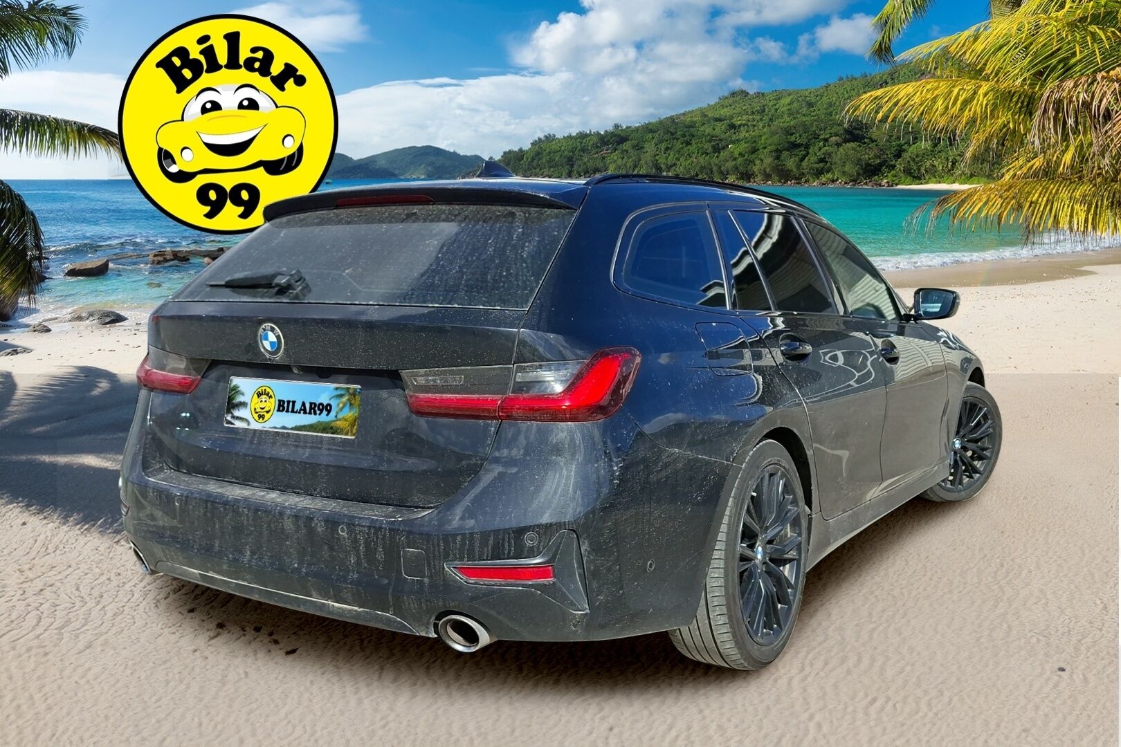 BMW 320 2020 G21 Touring 320d A xDrive Business Sport * Webasto / Harman&Kardon / Sporttipenkit Muistilla / Vetokoukku / Peruutuskamera - Näyttävä yksilö / Juuri tullut Tampereelle! - HULLUT AVAJAISHULINAT KORKOTARJOUS 3,29 %