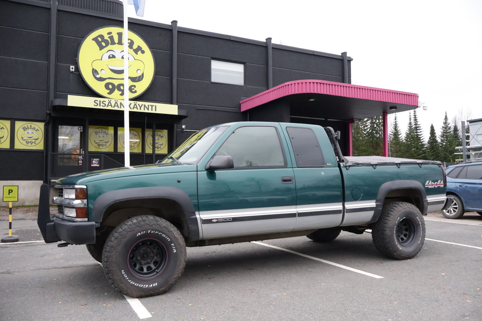 Chevrolet Fleetside 1996 Chevrolet K1500 Silverado 4X4 *Myydään huutokaupat.com* - Myydään huutokaupat.com