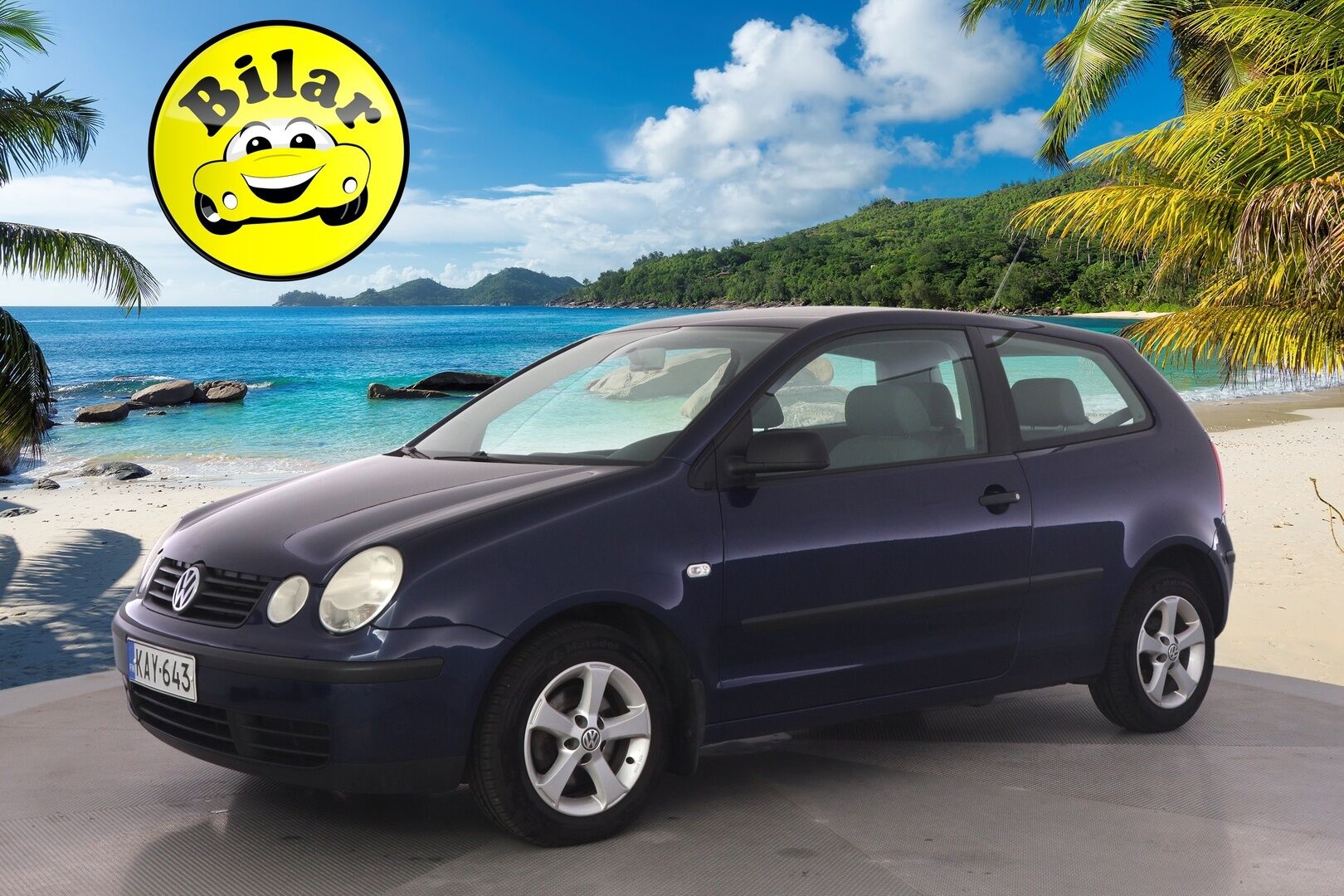 Volkswagen Polo 2002 1,4 55kW 2D - *Tämä auto myydään YritysOutlet -valikoimasta vain yritykselle* |Katso kilsat | Lohko | 2x Hyvät renkaat | Lohko | Penkinlämmittimet | Hyvä huoltohistoria! | Hihna vaihdettu 3 kertaa! Viimeksi 2tkm | 