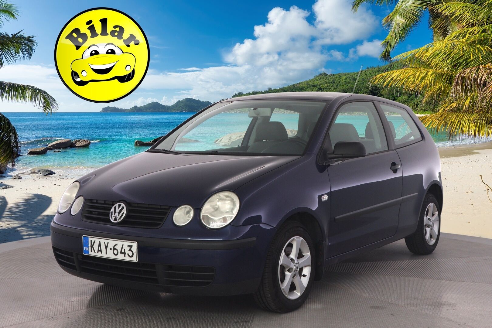 Volkswagen Polo 2002 1,4 55kW 2D - *Tämä auto myydään YritysOutlet -valikoimasta vain yritykselle* |Katso kilsat | Lohko | 2x Hyvät renkaat | Lohko | Penkinlämmittimet | Hyvä huoltohistoria! | Hihna vaihdettu 3 kertaa! Viimeksi 2tkm | 