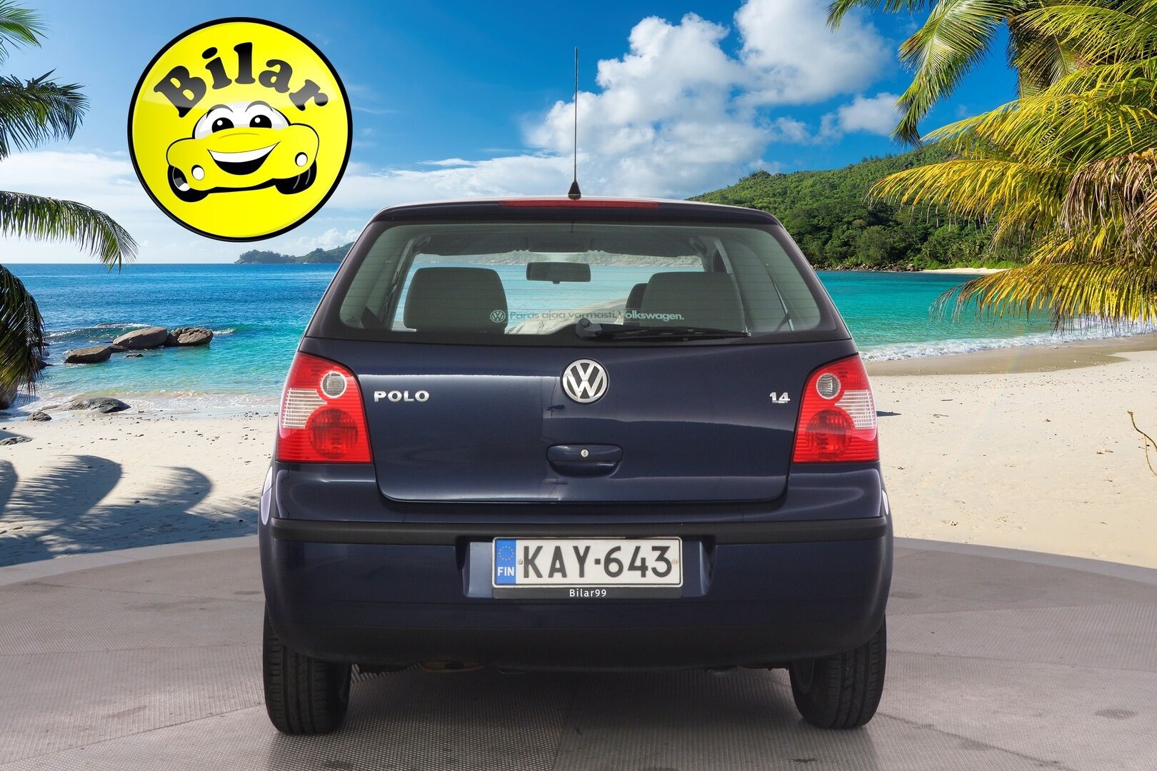 Volkswagen Polo 2002 1,4 55kW 2D - *Tämä auto myydään YritysOutlet -valikoimasta vain yritykselle* |Katso kilsat | Lohko | 2x Hyvät renkaat | Lohko | Penkinlämmittimet | Hyvä huoltohistoria! | Hihna vaihdettu 3 kertaa! Viimeksi 2tkm | 