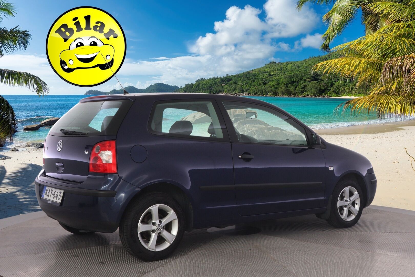 Volkswagen Polo 2002 1,4 55kW 2D - *Tämä auto myydään YritysOutlet -valikoimasta vain yritykselle* |Katso kilsat | Lohko | 2x Hyvät renkaat | Lohko | Penkinlämmittimet | Hyvä huoltohistoria! | Hihna vaihdettu 3 kertaa! Viimeksi 2tkm | 