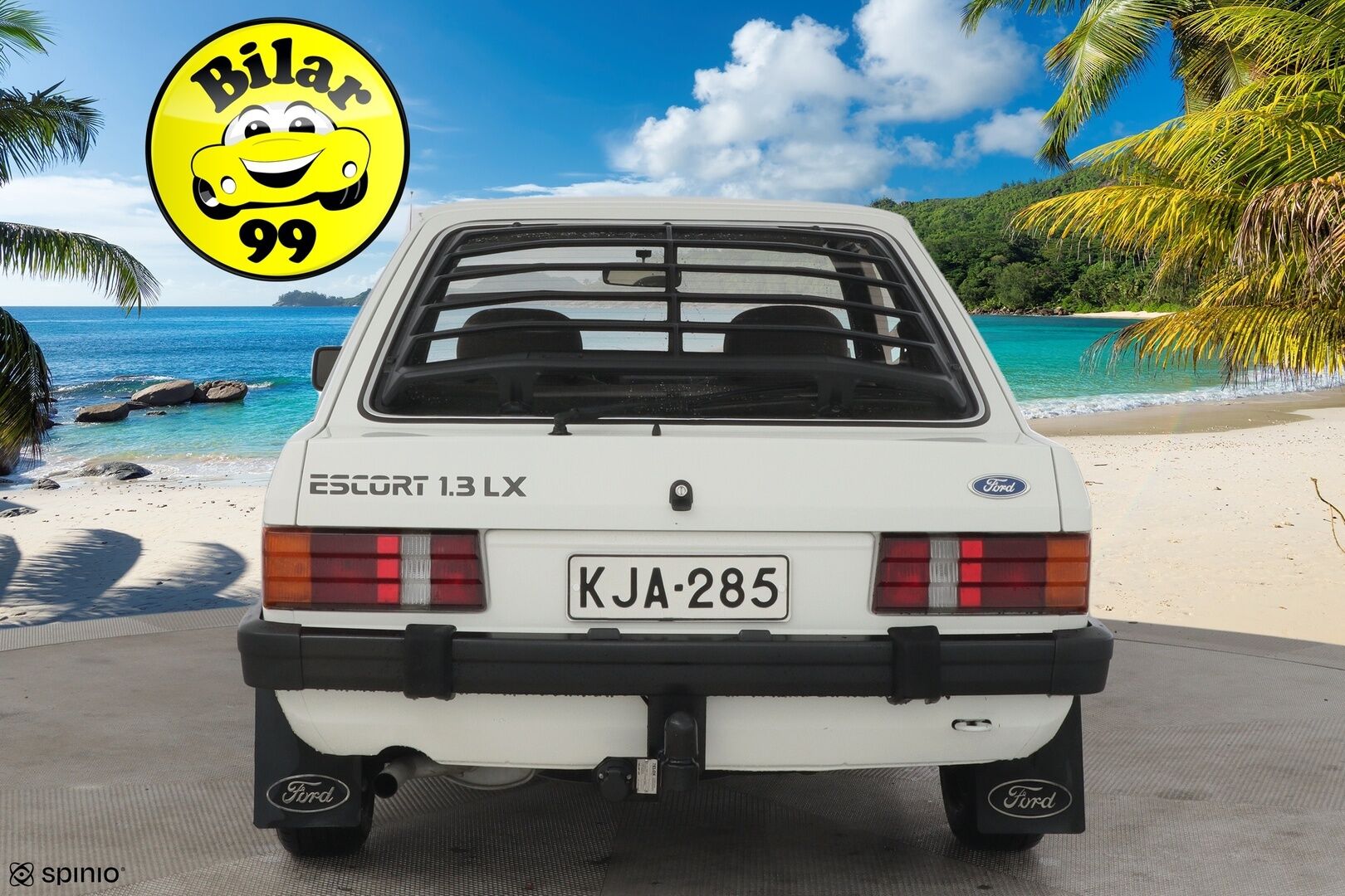 Ford Escort 1985 2D ESCORT 1.3 LX-LABD/2400** 3 aikaisempaa omistajaa! / Klassikko / Ruosteeton! - 5-Portainen vaihteisto / Upea sisäverhoilu / Säädettävät etuistuimet ja pääntuet / Tehokas lämmitys / Turvallinen takasumuvalo