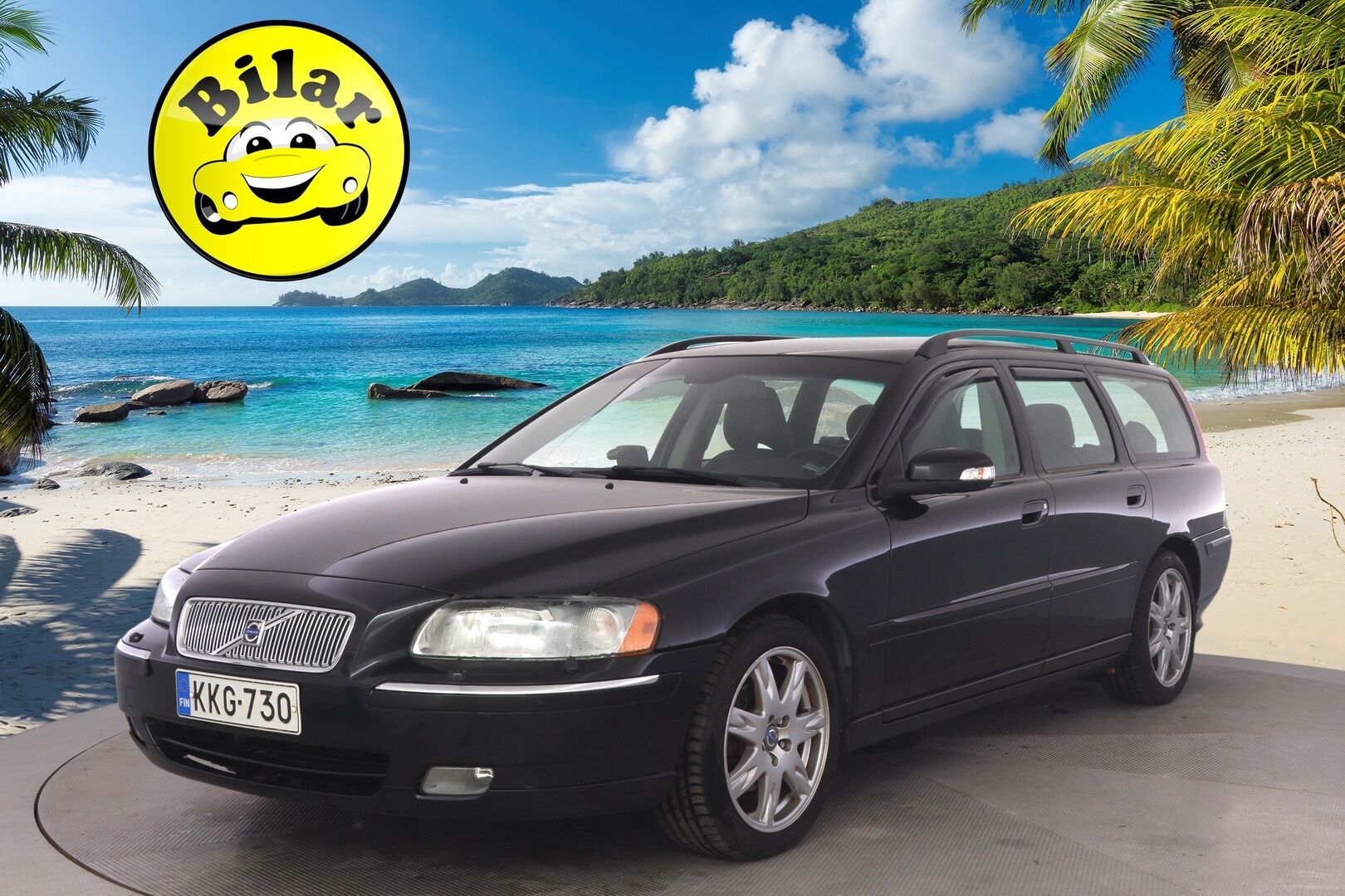 Volvo V70 2007 5D V70 STW 2.4 AUTOMATIC-SW6549/276 - *Myydään Huutokaupat.com* - KORKO VAIN 3,99 %