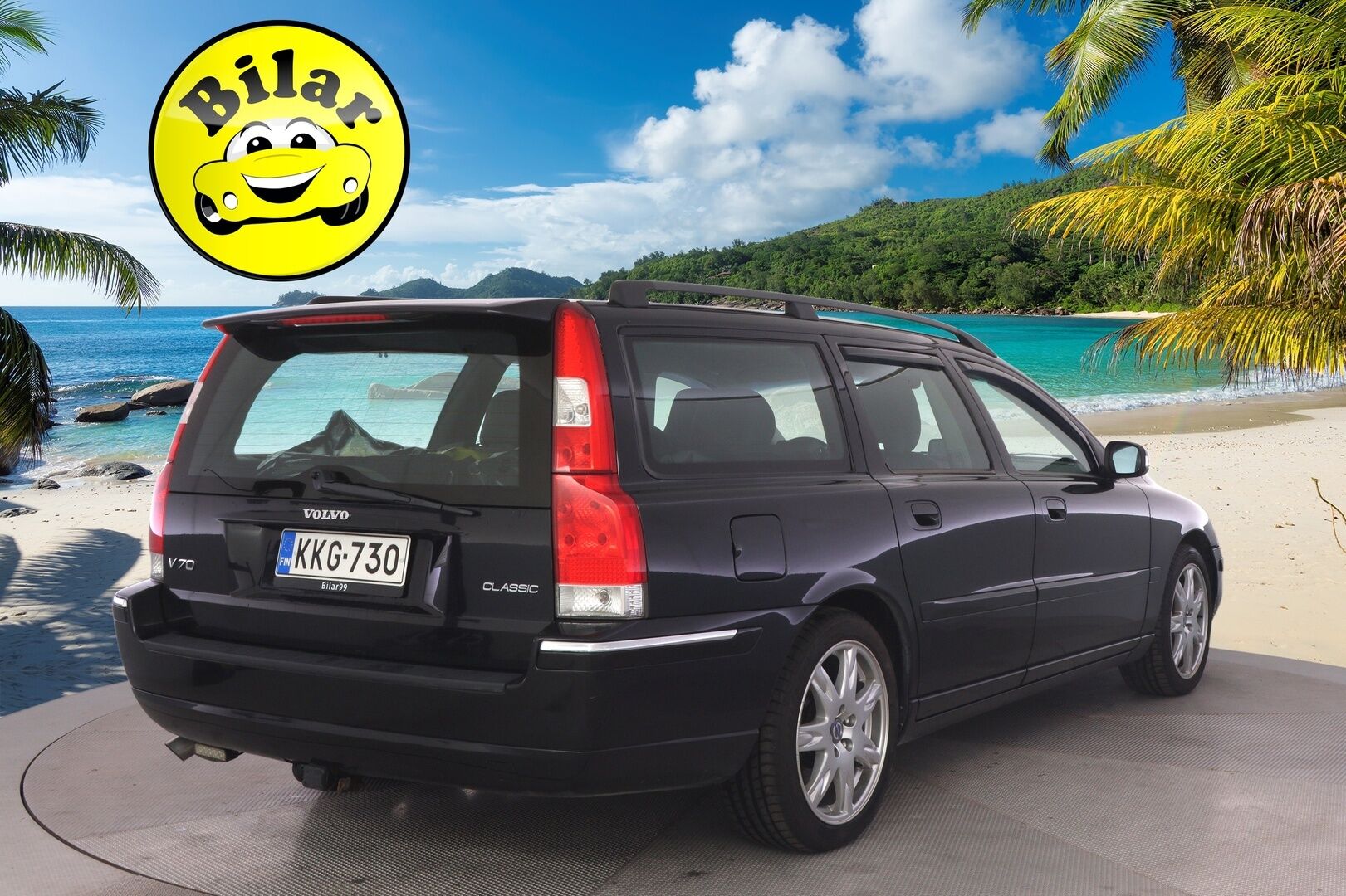 Volvo V70 2007 5D V70 STW 2.4 AUTOMATIC-SW6549/276 - *Myydään Huutokaupat.com* - KORKO VAIN 3,99 %