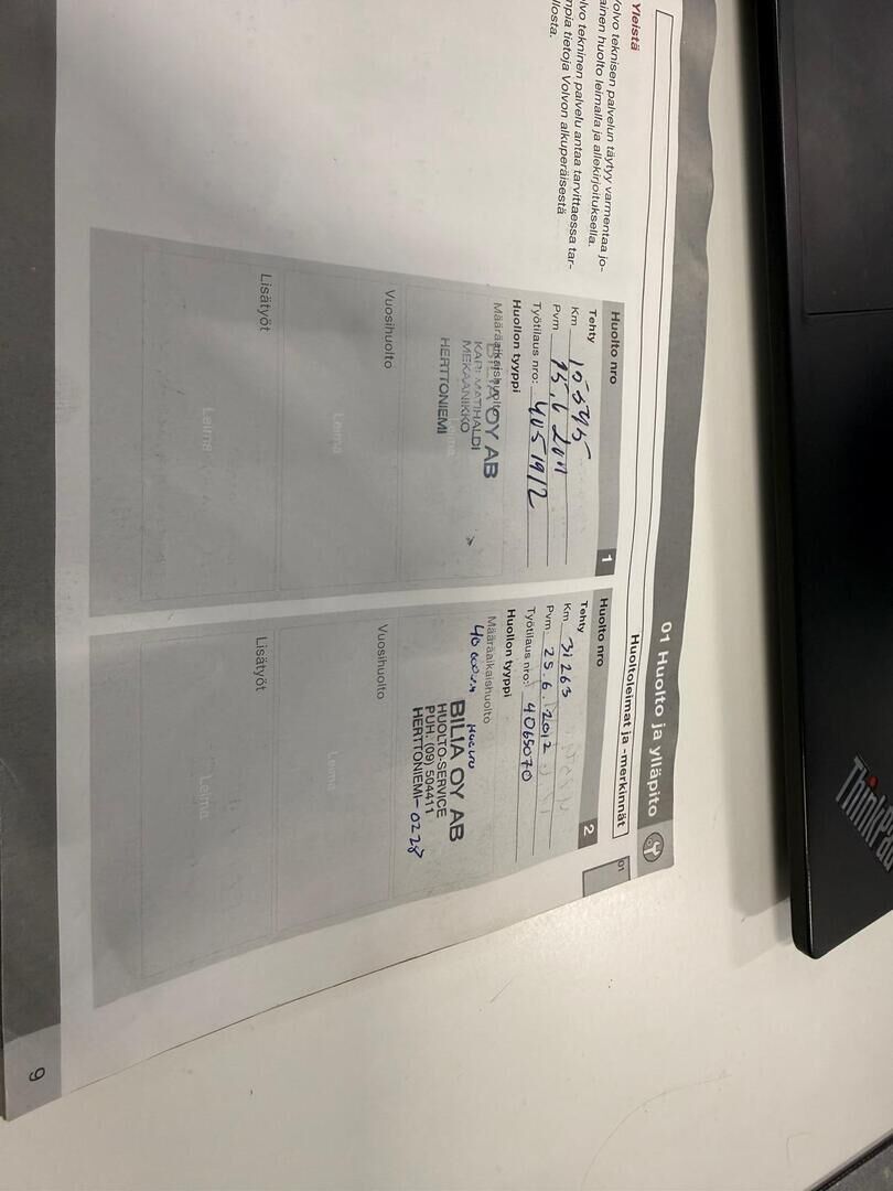 Volvo V70 2010 1.6D DRIVe Summum *YritysOutlet - Myydään vain yrityksille* - Suomi-auto / Katsastus 1/2027 / Kahdet renkaat