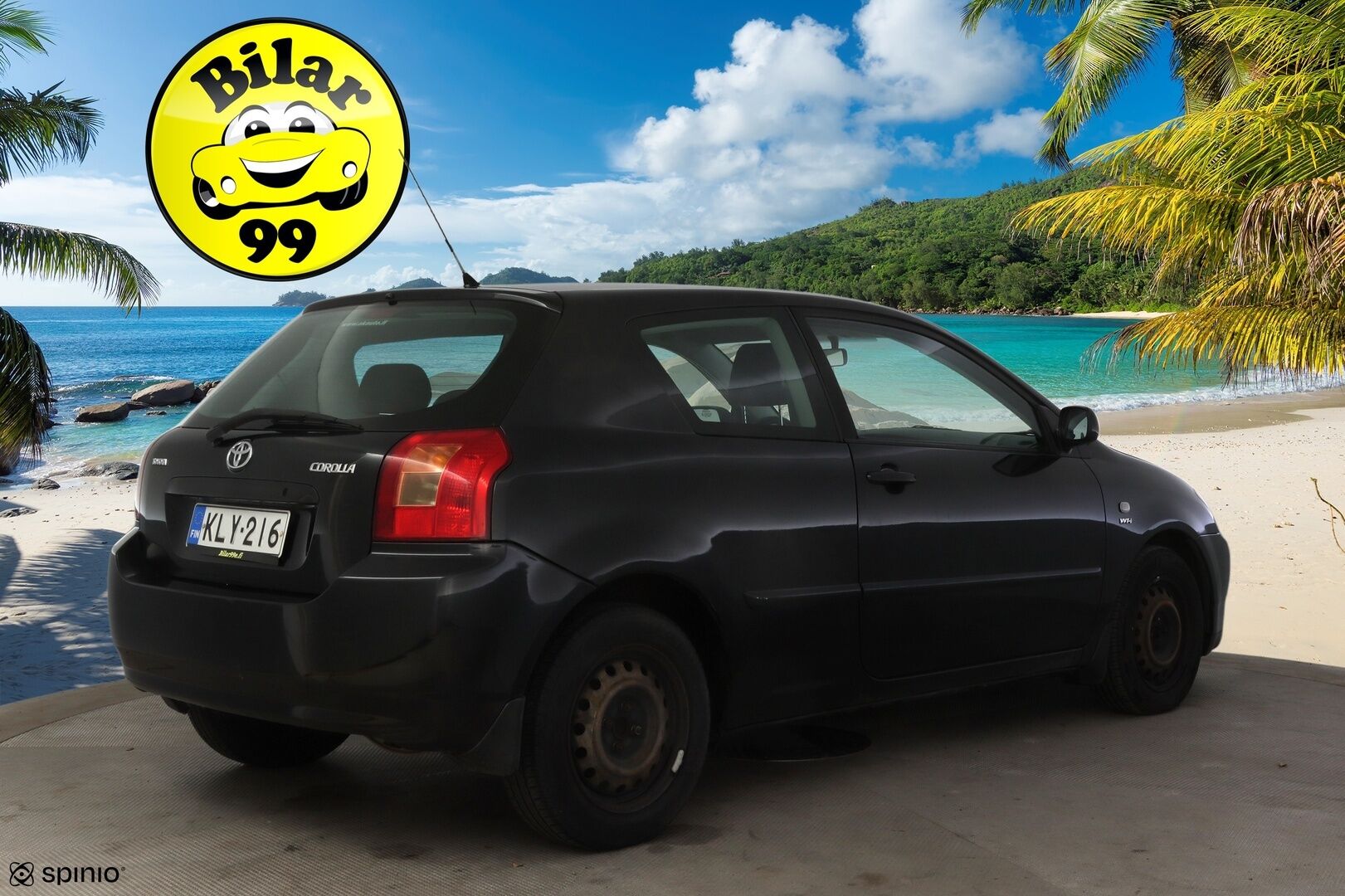 Toyota Corolla 2003 2D COROLLA HATCHBACK 1.6 * LOHKO / ILMASTOINTI / KAHDET RENKAAT * - YritysOutlet - Myydään vain yrityksille - – Tämä auto myydään YritysOutlet -valikoimasta vain yritykselle
