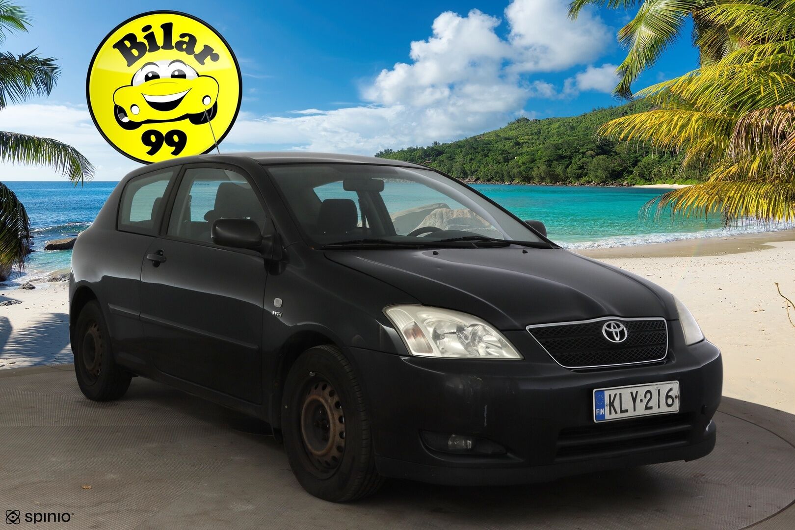 Toyota Corolla 2003 2D COROLLA HATCHBACK 1.6 * LOHKO / ILMASTOINTI / KAHDET RENKAAT * - YritysOutlet - Myydään vain yrityksille - – Tämä auto myydään YritysOutlet -valikoimasta vain yritykselle