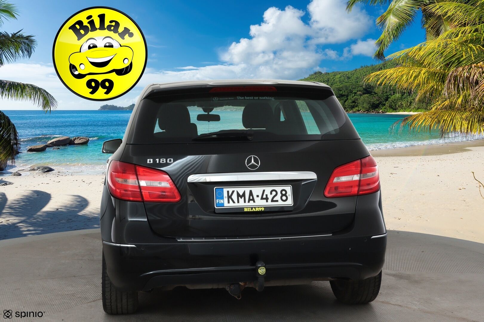 Mercedes-Benz B 2012 180 BE A Premium Business **Vakkari / Lohkolämmitin / P.tutkat / Bluetooth / Ilmastointi / Koukku** - Suomi-auto / Merkkihuollettu 