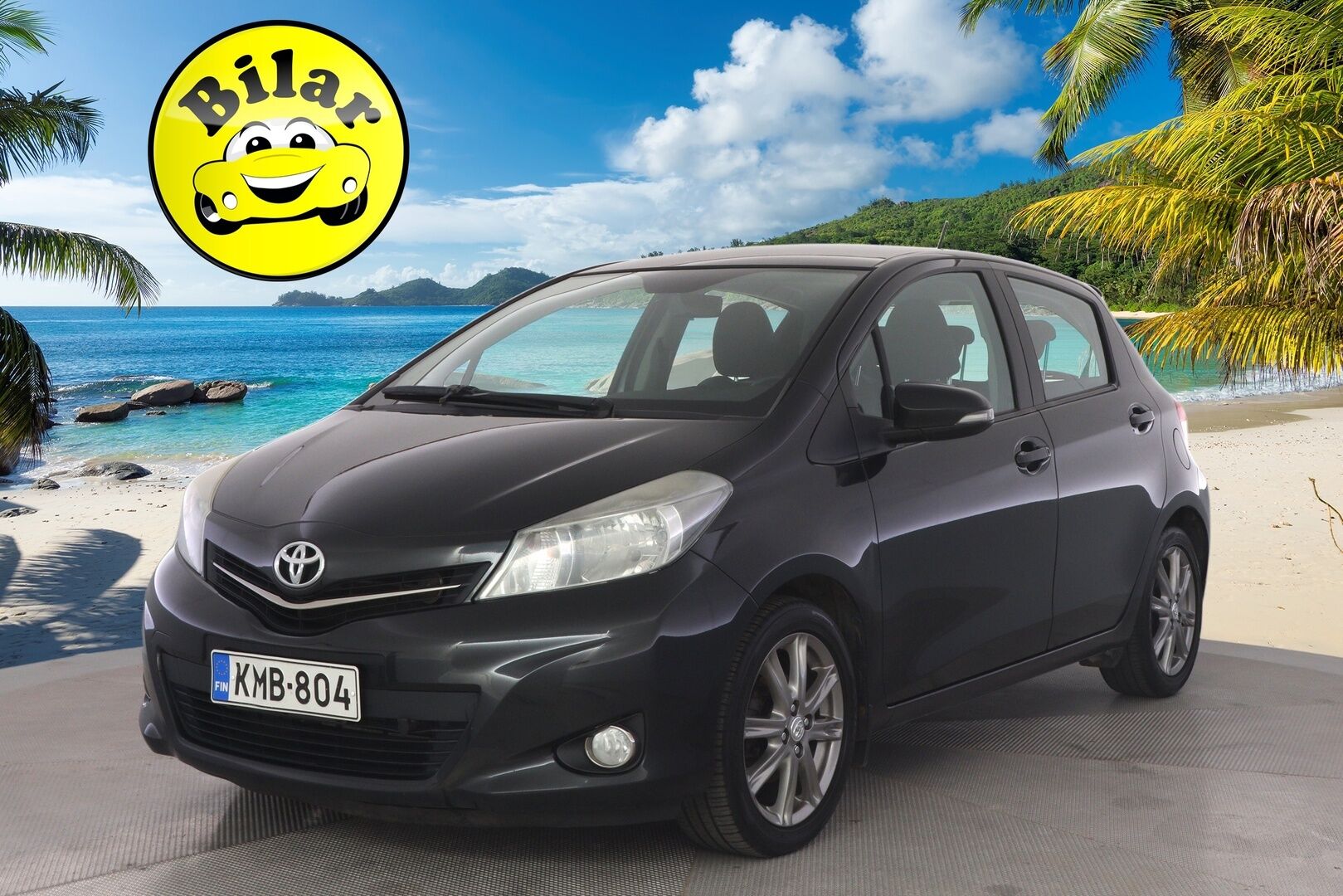 Toyota Yaris 2013 1,33 Dual VVT-i Style 5ov - Suomi-auto | Navigointi | P.kamera | Lohko+sisäp | 2x Toyota alut | Ilmastointi | Isofix
