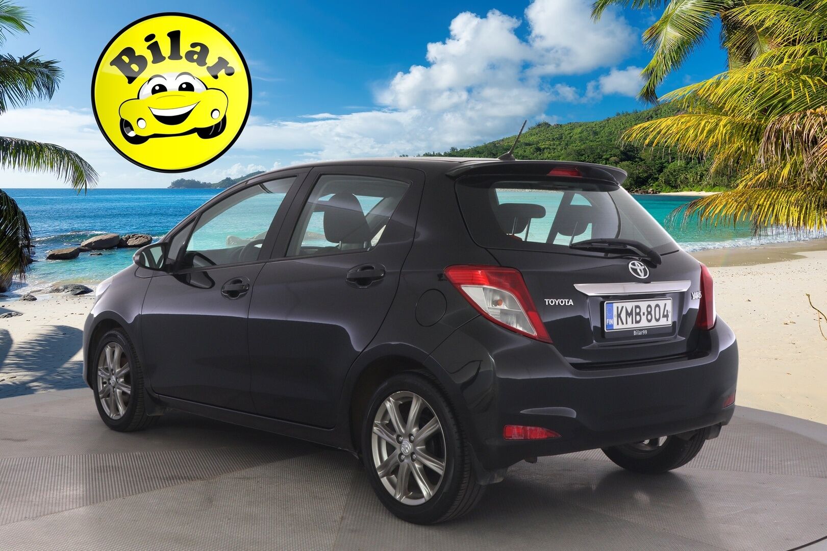 Toyota Yaris 2013 1,33 Dual VVT-i Style 5ov - Suomi-auto | Navigointi | P.kamera | Lohko+sisäp | 2x Toyota alut | Ilmastointi | Isofix