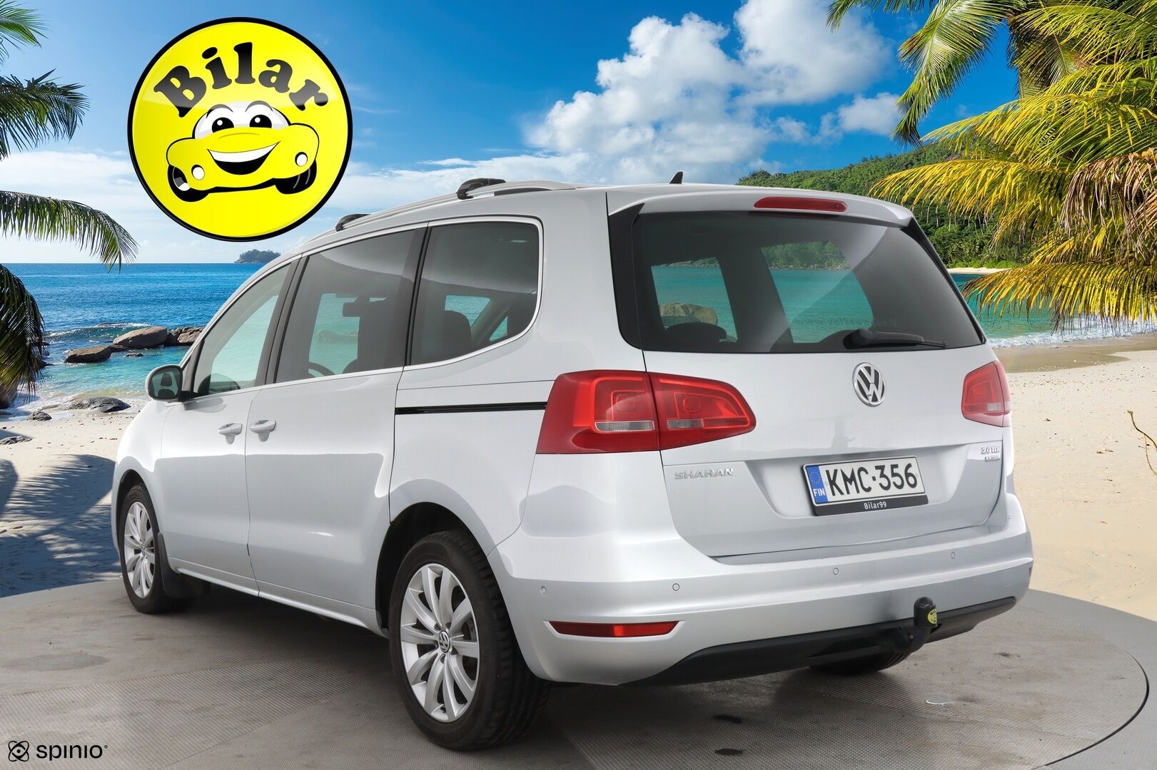 Volkswagen Sharan 2013 Highline 2,0 TDI 125kW DSG 7-P - | Suomi-auto | Webasto | Koukku | Tutkat | Vakkari | Sähkötoimiset sivuovet | Navi | Tutkat edessä ja takana |