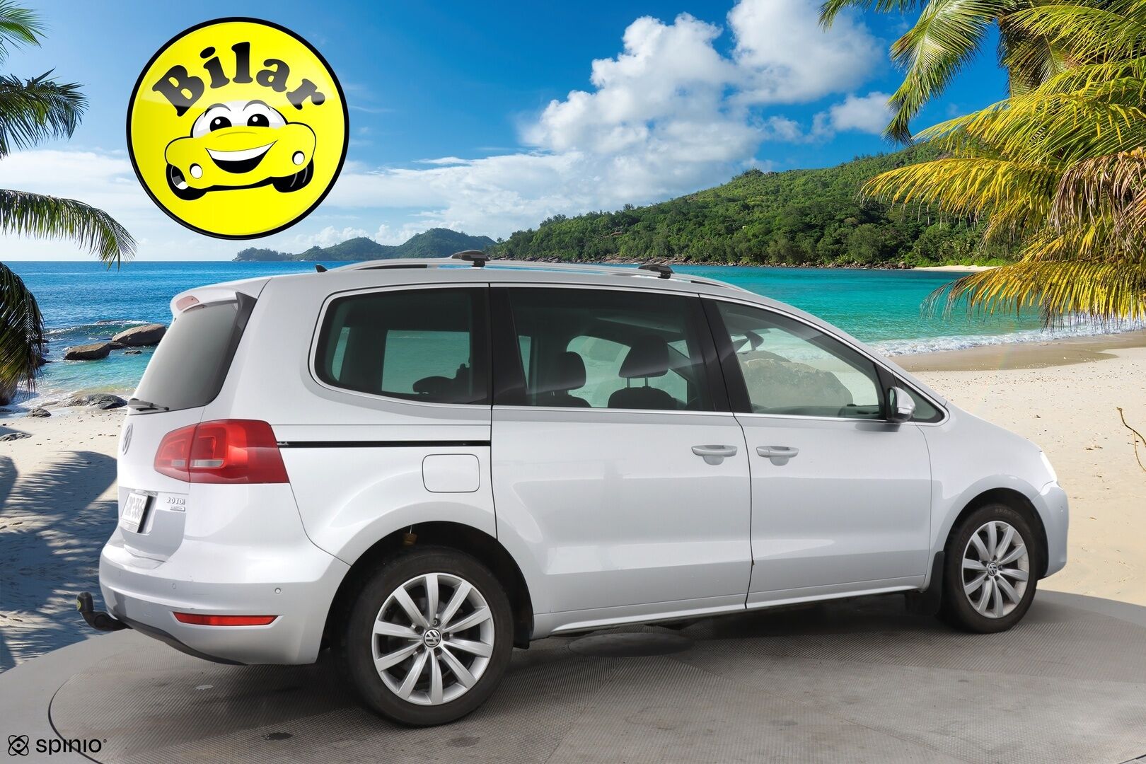 Volkswagen Sharan 2013 Highline 2,0 TDI 125kW DSG 7-P - | Suomi-auto | Webasto | Koukku | Tutkat | Vakkari | Sähkötoimiset sivuovet | Navi | Tutkat edessä ja takana |