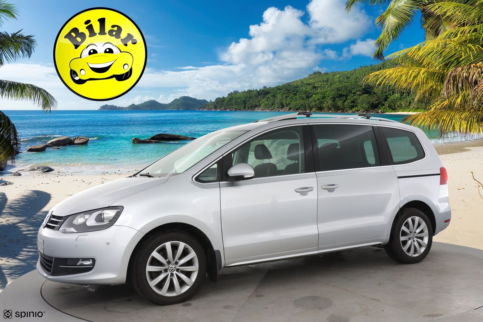 Volkswagen Sharan 2013 Highline 2,0 TDI 125kW DSG 7-P - | Suomi-auto | Webasto | Koukku | Tutkat | Vakkari | Sähkötoimiset sivuovet | Navi | Tutkat edessä ja takana |