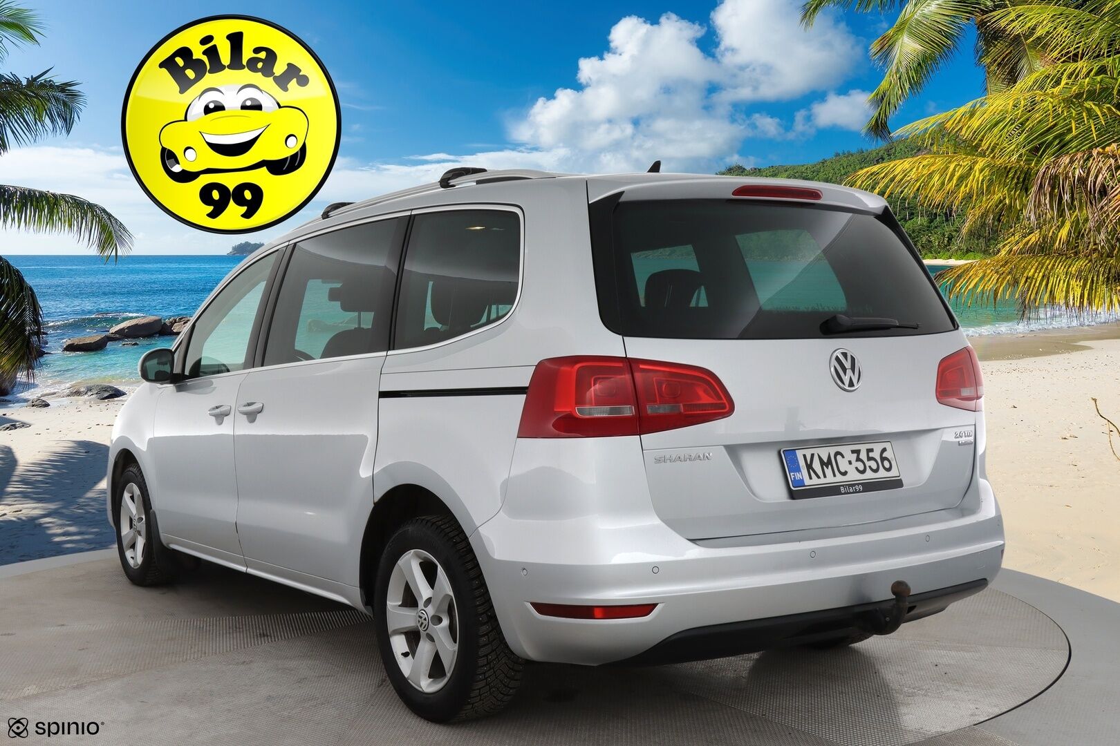 Volkswagen Sharan 2013 Highline 2,0 TDI 125kW DSG 7-P - | Suomi-auto | Webasto | Koukku | Tutkat | Vakkari | Sähkötoimiset sivuovet | Navi | Tutkat edessä ja takana |