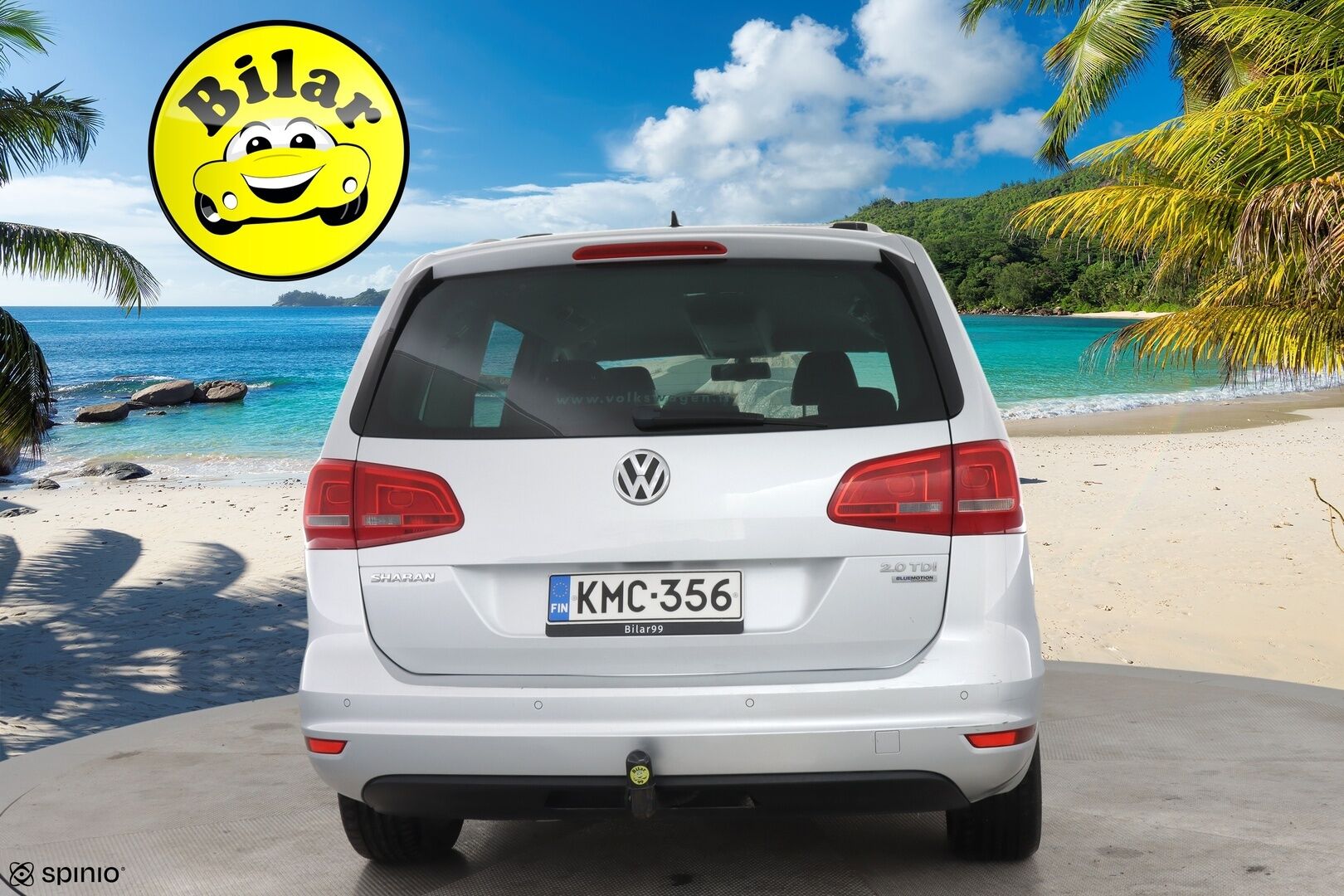 Volkswagen Sharan 2013 Highline 2,0 TDI 125kW DSG 7-P - | Suomi-auto | Webasto | Koukku | Tutkat | Vakkari | Sähkötoimiset sivuovet | Navi | Tutkat edessä ja takana |