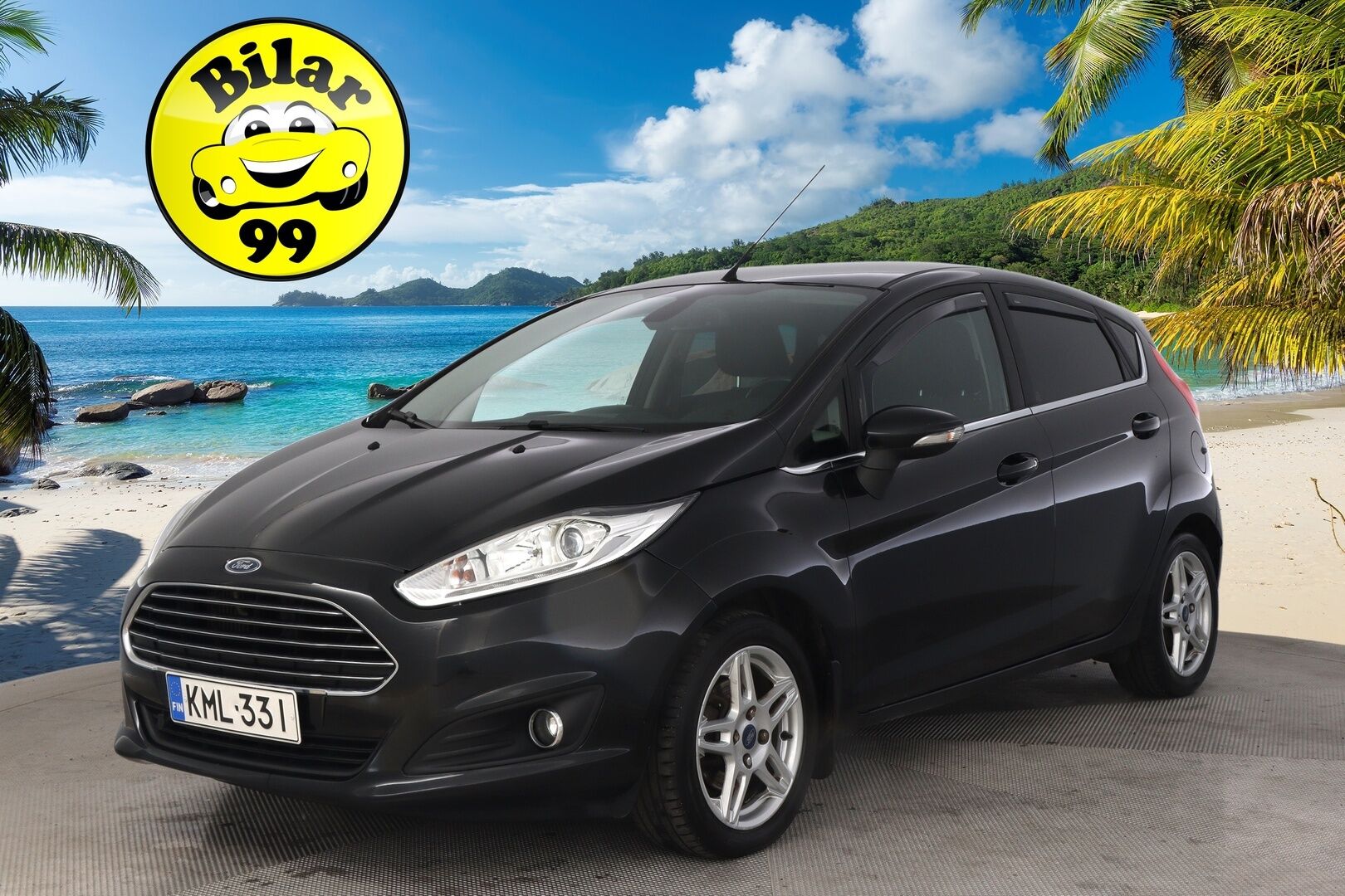 Ford Fiesta 2014 1,0 EcoBoost 125hv Start/Stop Titanium M5 5-ovinen *MYYDÄÄN HUUTOKAUPPA.COM* - https://huutokaupat.com/kohde/5671110/ford-fiesta-webasto-lammitettava-tuulilasi-2014