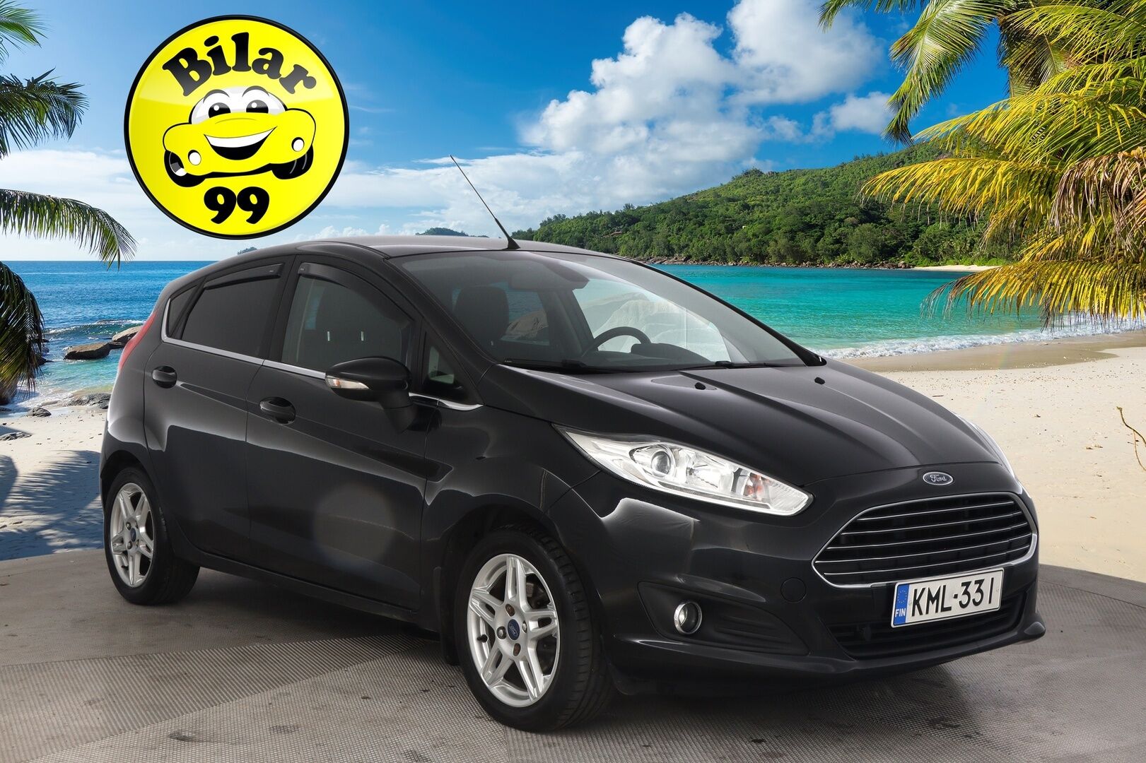 Ford Fiesta 2014 1,0 EcoBoost 125hv Start/Stop Titanium M5 5-ovinen *MYYDÄÄN HUUTOKAUPPA.COM* - https://huutokaupat.com/kohde/5671110/ford-fiesta-webasto-lammitettava-tuulilasi-2014