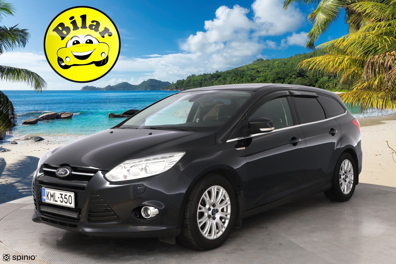 Ford Focus 2013 1,0 EcoBoost 125 hv Start/Stop Titanium M6 Wagon - Suomiauto | Vetokoukku | Vakkari | Lohko&Sisäpistoke | Aut.Ilmastointi | Jakopää tehty | Huippusiisti!