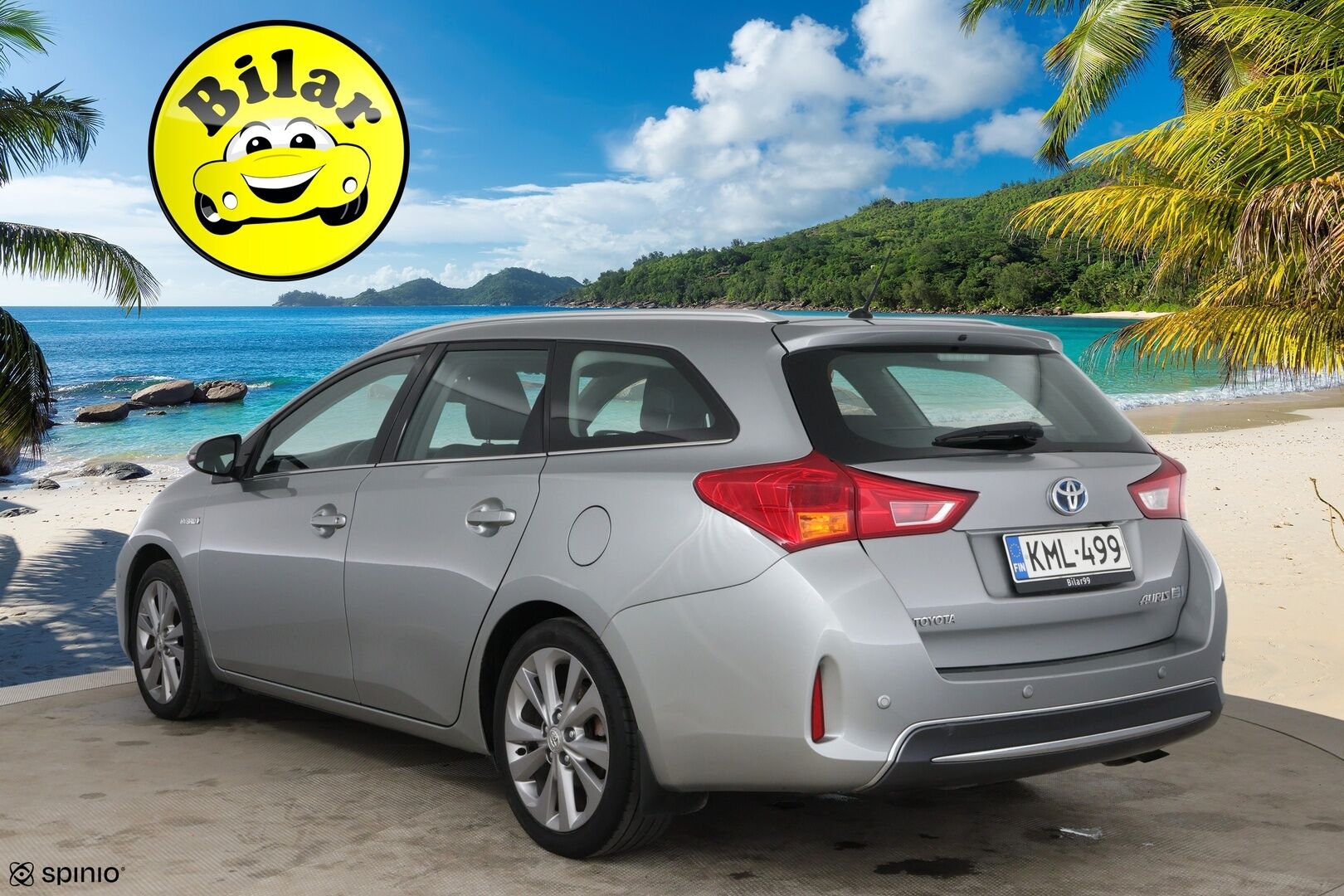 Toyota Auris 2014 Touring Sports 1,8 Hybrid Premium - 2-om Suomi-auto | Merkkiliikkeen huoltohistoria | KeyLessGo | Peruutuskamera | Lohkolämmitin |