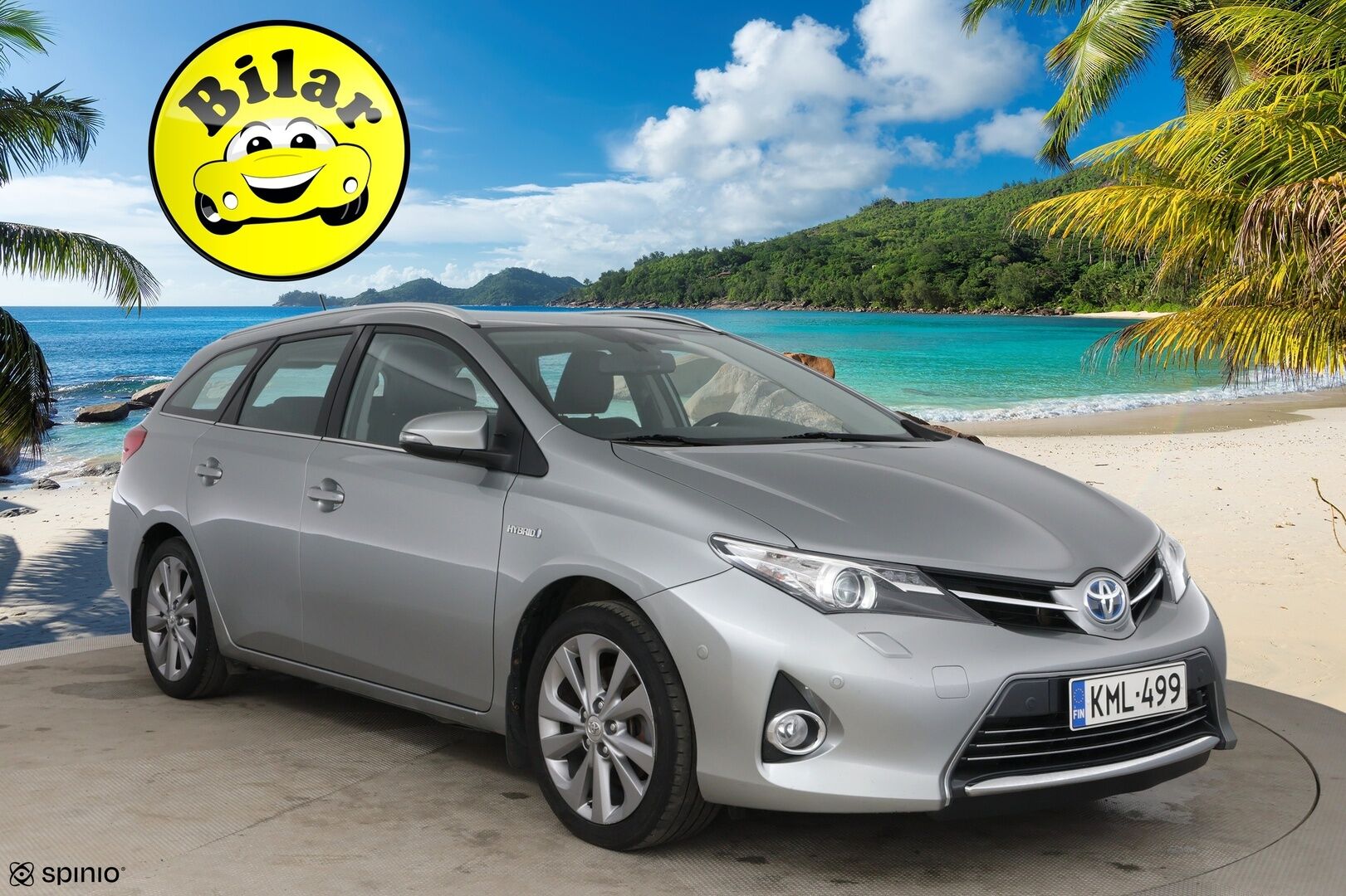 Toyota Auris 2014 Touring Sports 1,8 Hybrid Premium - 2-om Suomi-auto | Merkkiliikkeen huoltohistoria | KeyLessGo | Peruutuskamera | Lohkolämmitin |