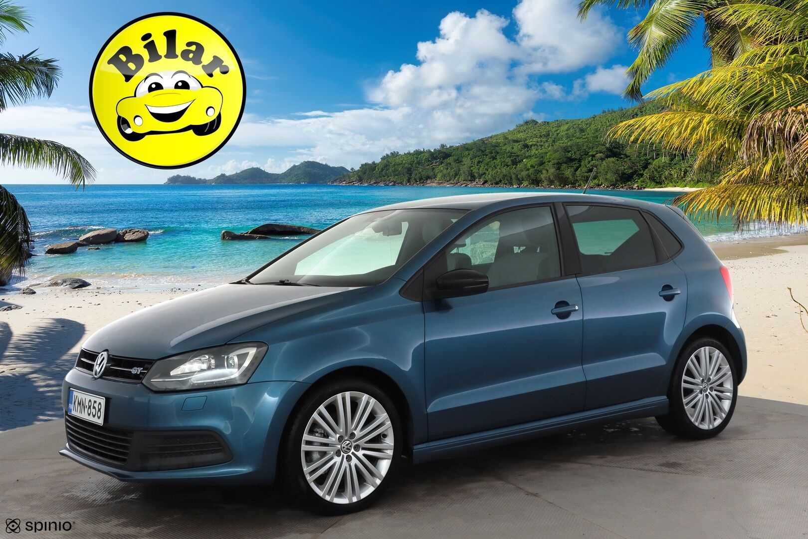 Volkswagen Polo 2014 BlueGT 1,4 TSI 103 kW (140 hv) DSG-automaatti 4-ovinen - | Lohkolämmitin | Xenon | Vakkari | CD&AUX | AC | Penkinlämmittimet | Suomi-auto | Kahdet renkaat | 