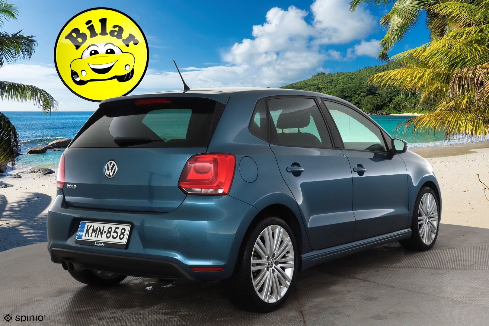 Volkswagen Polo 2014 BlueGT 1,4 TSI 103 kW (140 hv) DSG-automaatti 4-ovinen - | Lohkolämmitin | Xenon | Vakkari | CD&AUX | AC | Penkinlämmittimet | Suomi-auto | Kahdet renkaat | 