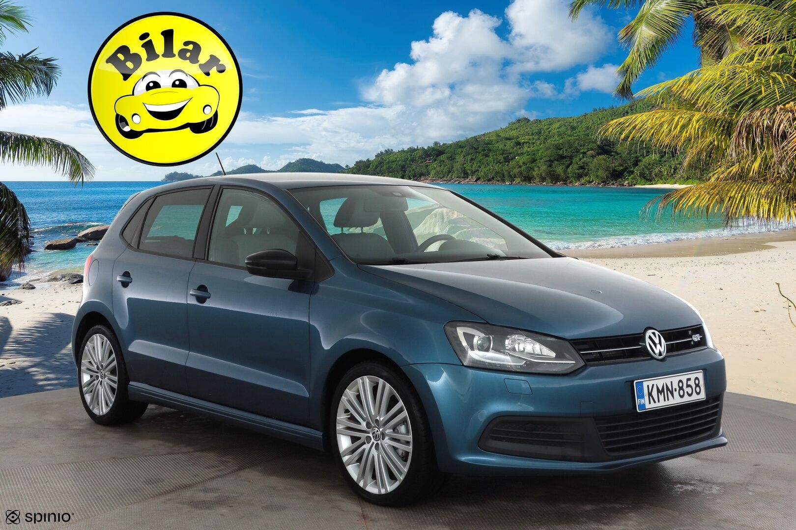 Volkswagen Polo 2014 BlueGT 1,4 TSI 103 kW (140 hv) DSG-automaatti 4-ovinen - | Lohkolämmitin | Xenon | Vakkari | CD&AUX | AC | Penkinlämmittimet | Suomi-auto | Kahdet renkaat | 