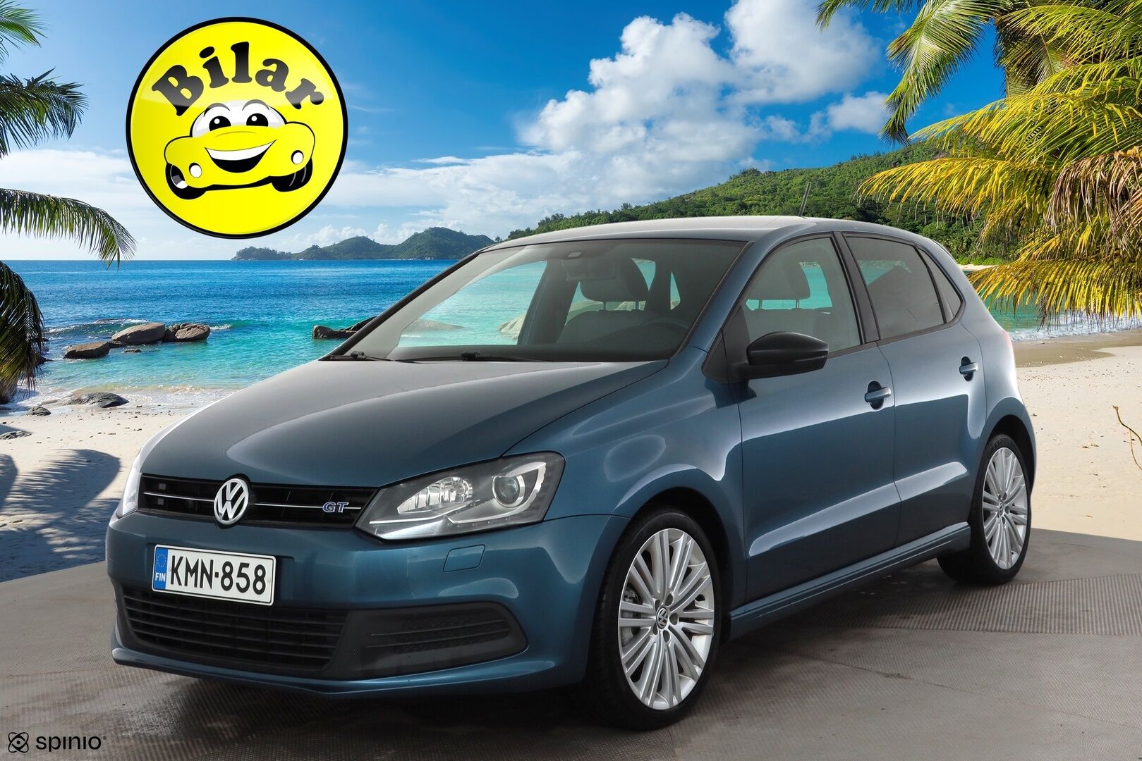 Volkswagen Polo 2014 BlueGT 1,4 TSI 103 kW (140 hv) DSG-automaatti 4-ovinen - | Lohkolämmitin | Xenon | Vakkari | CD&AUX | AC | Penkinlämmittimet | Suomi-auto | Kahdet renkaat | 