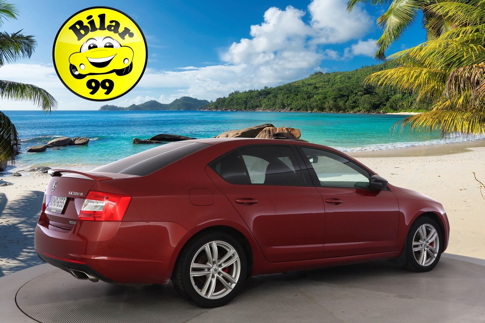 Skoda Octavia 2015 2,0 TSI RS DSG Autom * ACC / Adapt Bi-Xenon / Tutkat / Lohko+Sisälämmitin * - *Suomi-auto / Kahdet renkaat vanteineen / Pirteä RS * - HULLU BLACKWEEK KORKOTARJOUS 2,49%