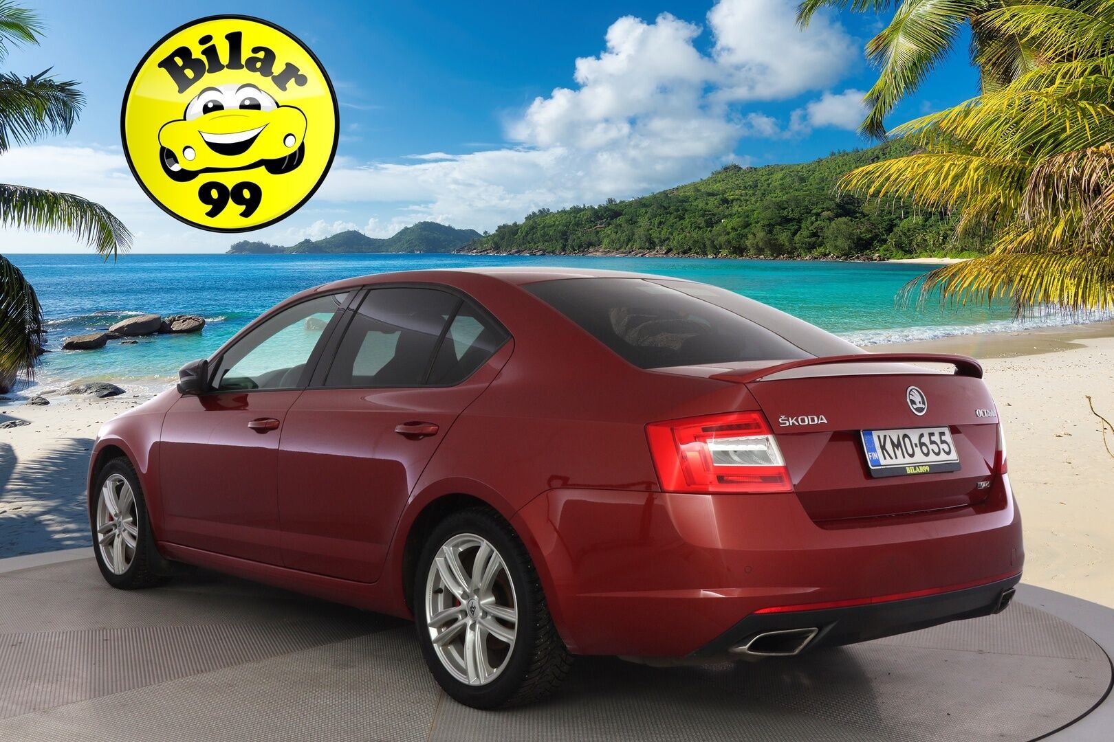 Skoda Octavia 2015 2,0 TSI RS DSG Autom * ACC / Adapt Bi-Xenon / Tutkat / Lohko+Sisälämmitin * - *Suomi-auto / Kahdet renkaat vanteineen / Pirteä RS * - HULLU BLACKWEEK KORKOTARJOUS 2,49%