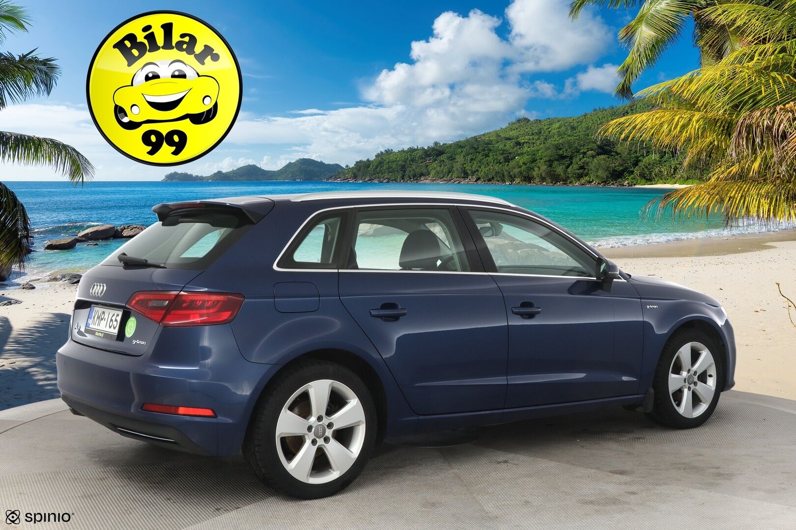 Audi A3 2014 Sportback g-tron Business Sport 1,4 TFSI * Urheiluistuimet / Xenon / Lohko + sisä / P-tutkat * - Renkaat kunnossa / Katsastettu / Jakopää ok / HALPA *