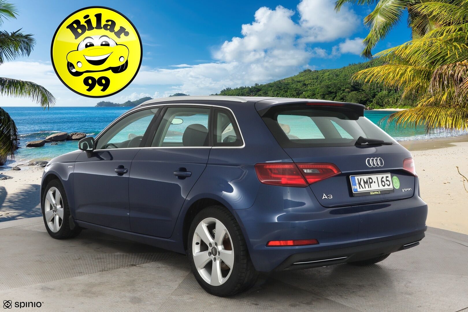 Audi A3 2014 Sportback g-tron Business Sport 1,4 TFSI * Urheiluistuimet / Xenon / Lohko + sisä / P-tutkat * - Renkaat kunnossa / Katsastettu / Jakopää ok / HALPA *